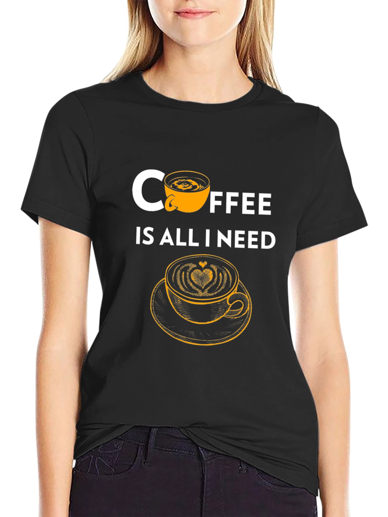 Coffee is All I Need Graphic Tee
