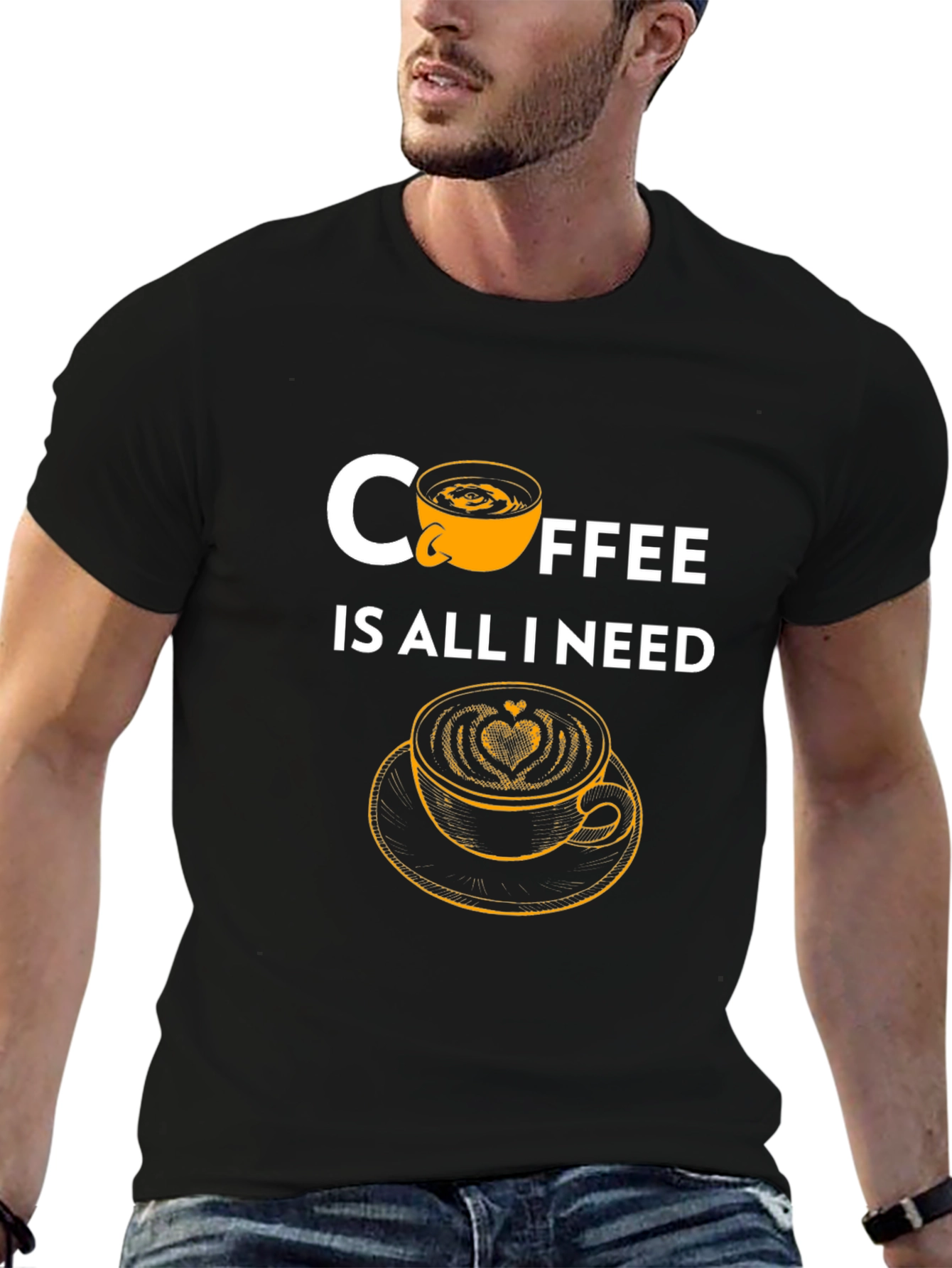 Coffee is All I Need Graphic Tee