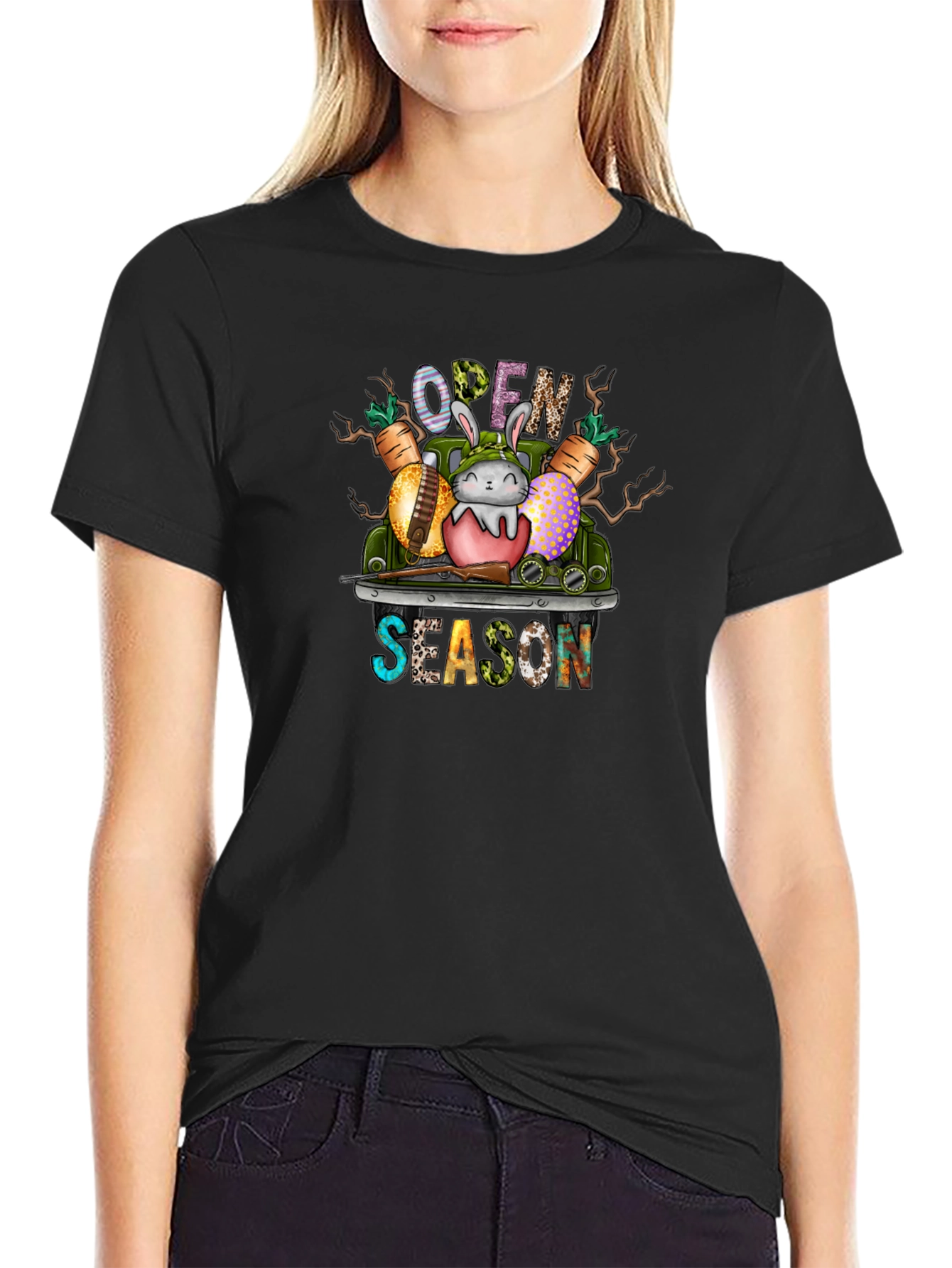 Open Season Easter Bunny T-Shirt