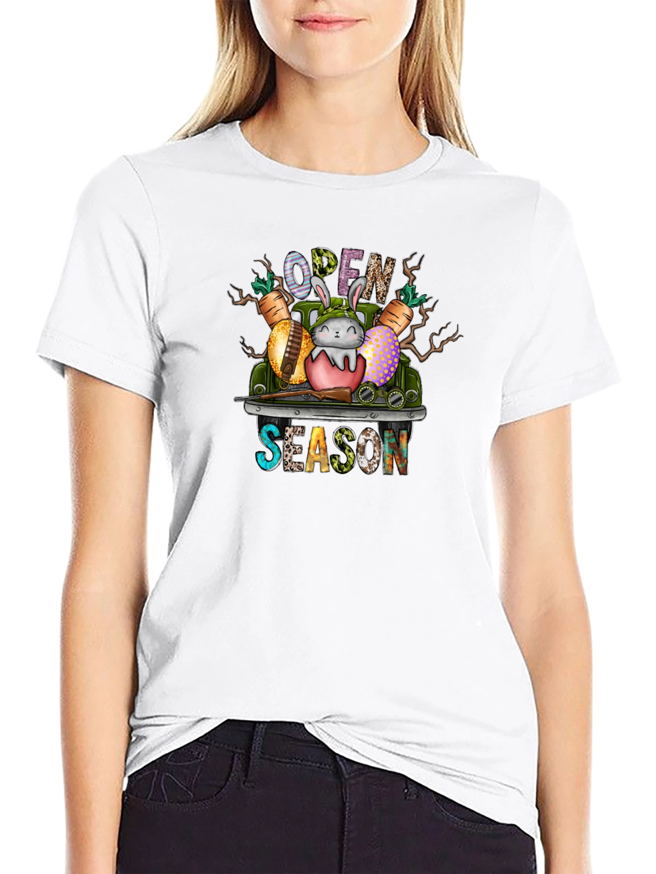 Open Season Easter Bunny T-Shirt