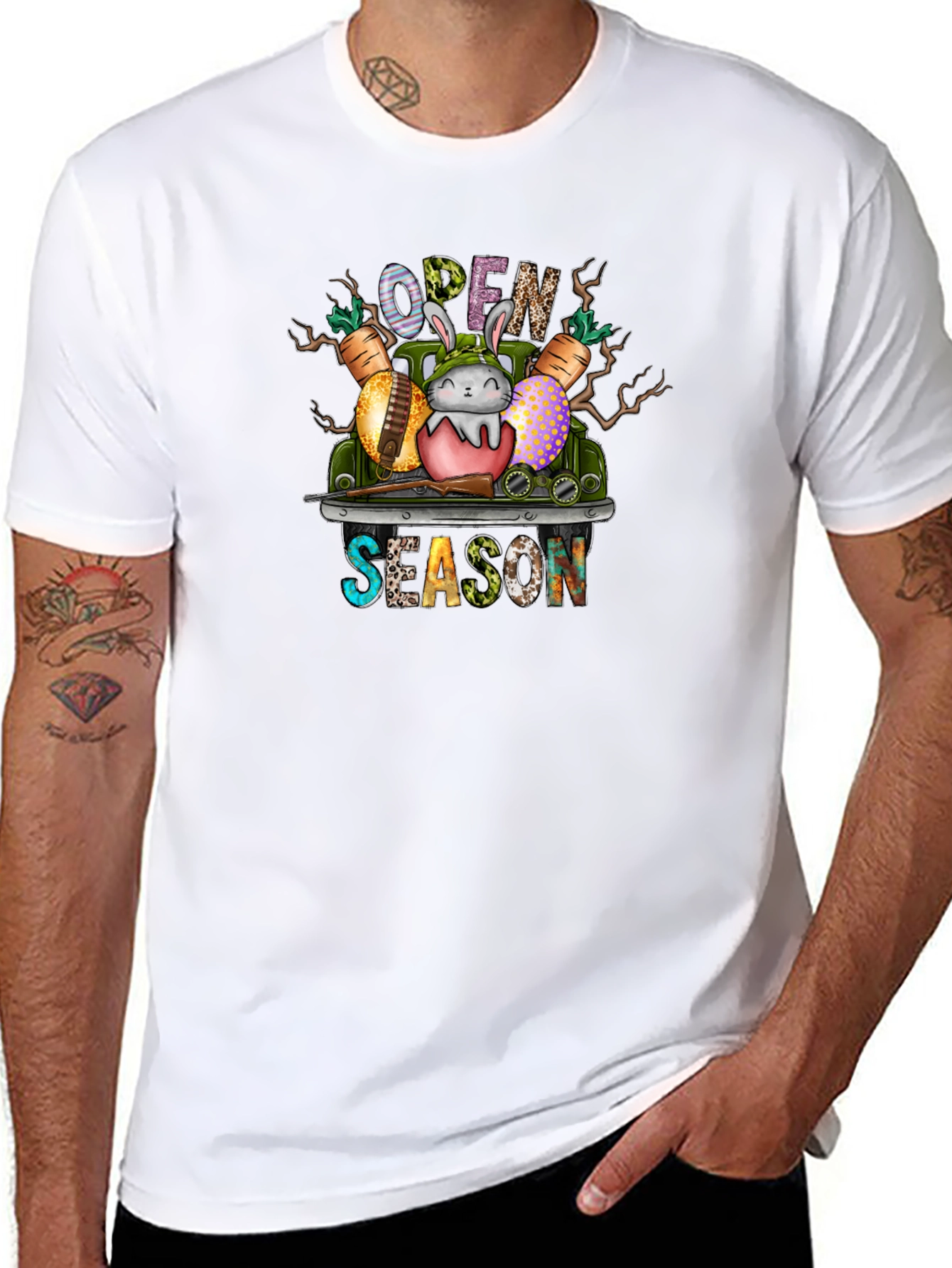 Open Season Easter Bunny T-Shirt