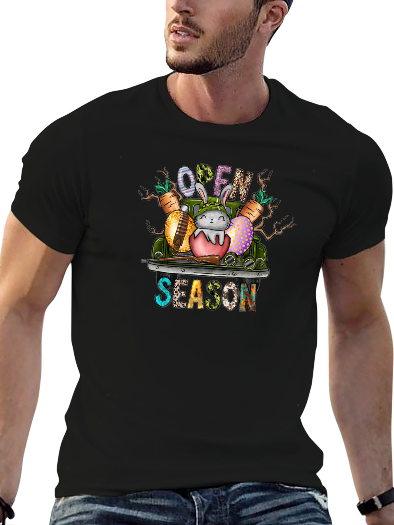 Open Season Easter Bunny T-Shirt