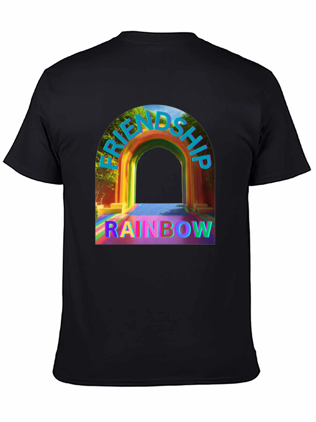 Friendship Rainbow Graphic Tee
