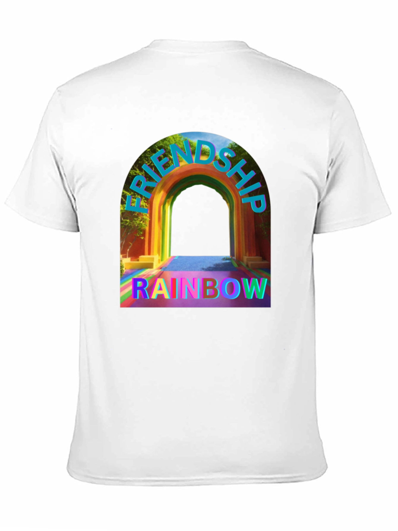 Friendship Rainbow Graphic Tee