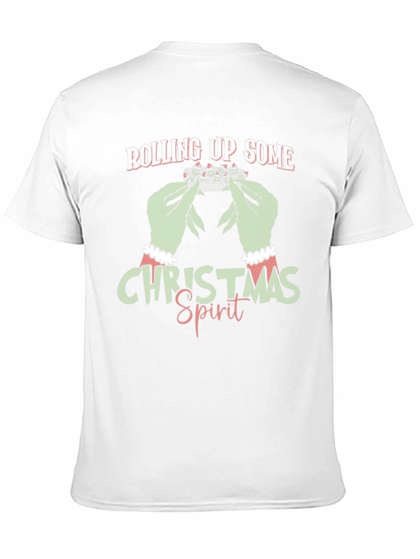 Rolling Up Christmas Spirit Grinch T-Shirt