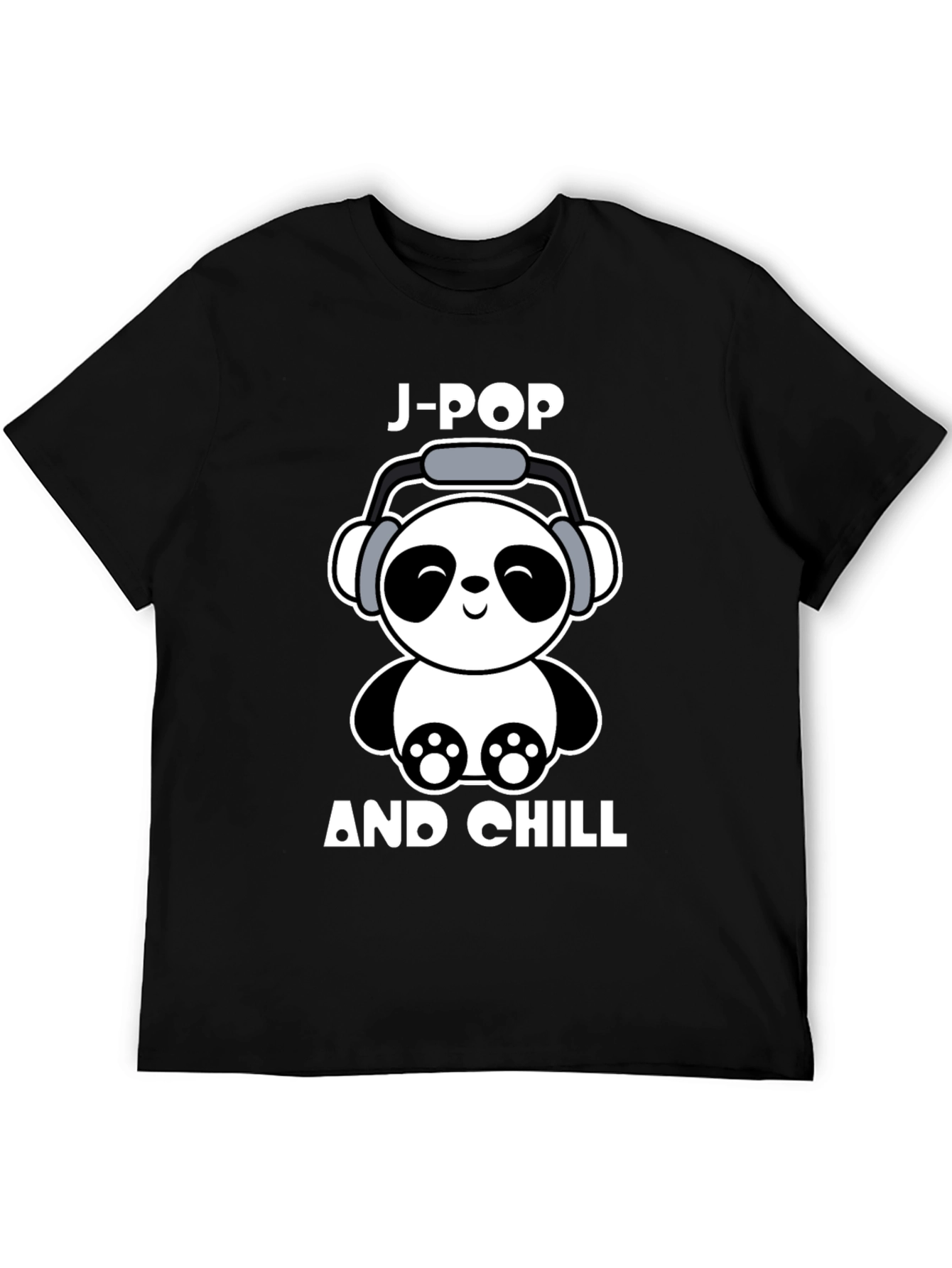 J-Pop and Chill Panda T-Shirt