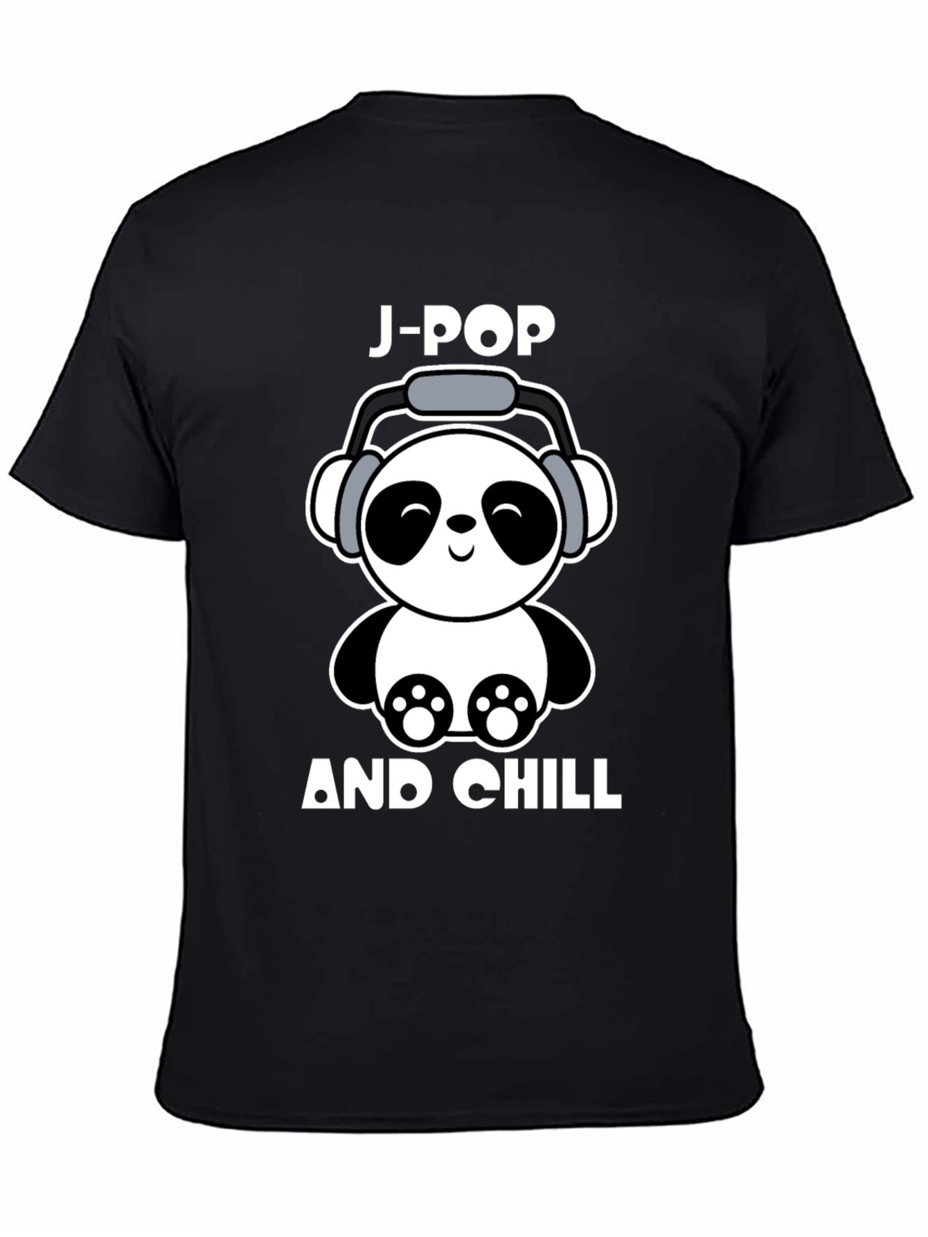 J-Pop and Chill Panda T-Shirt