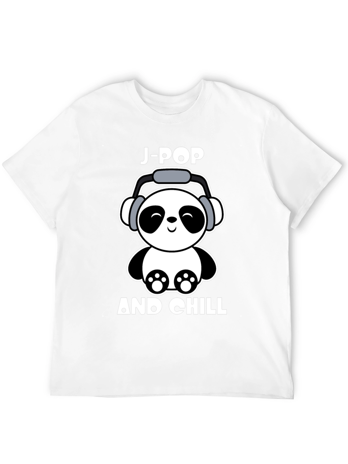 J-Pop and Chill Panda T-Shirt