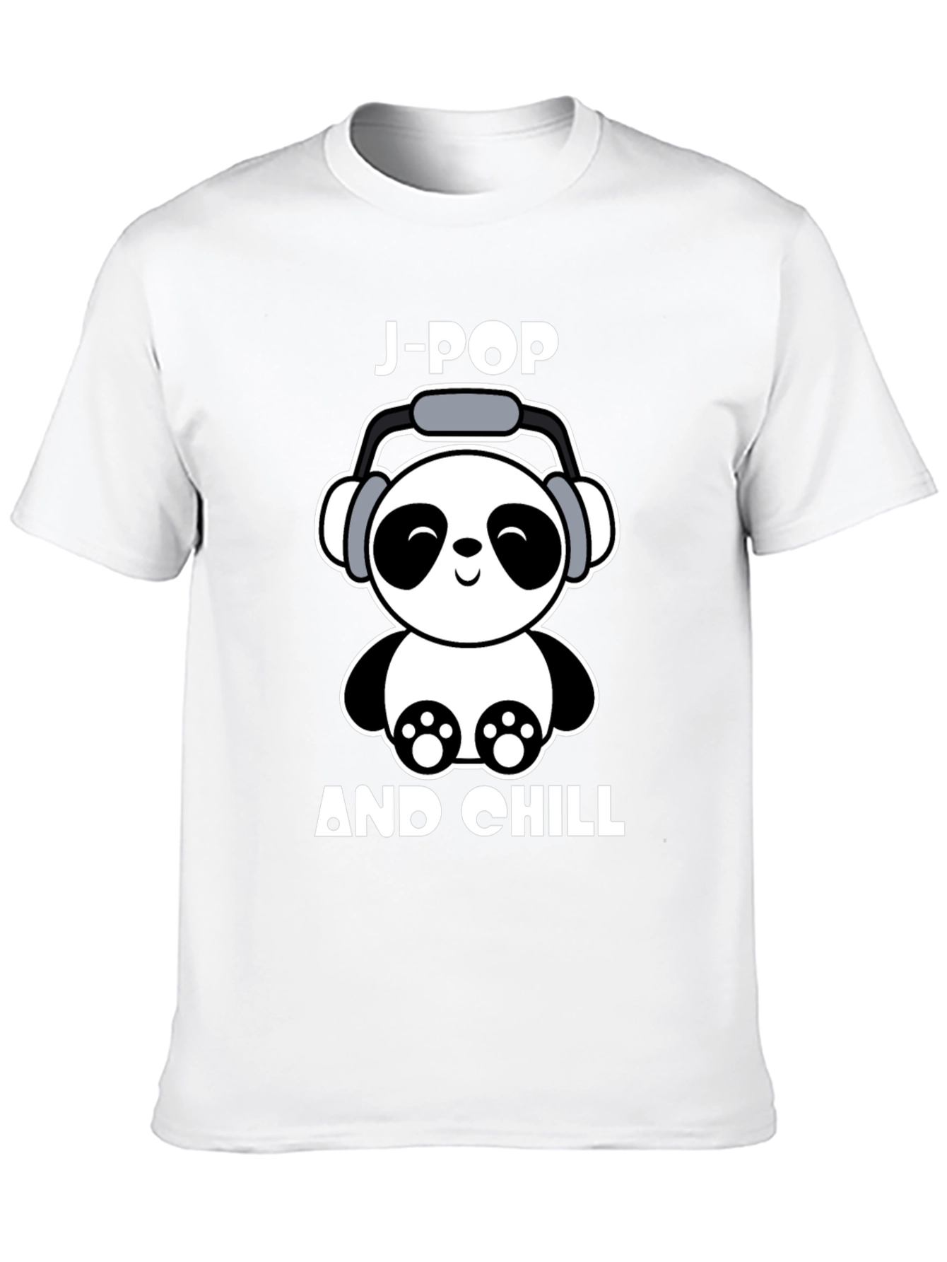 J-Pop and Chill Panda T-Shirt