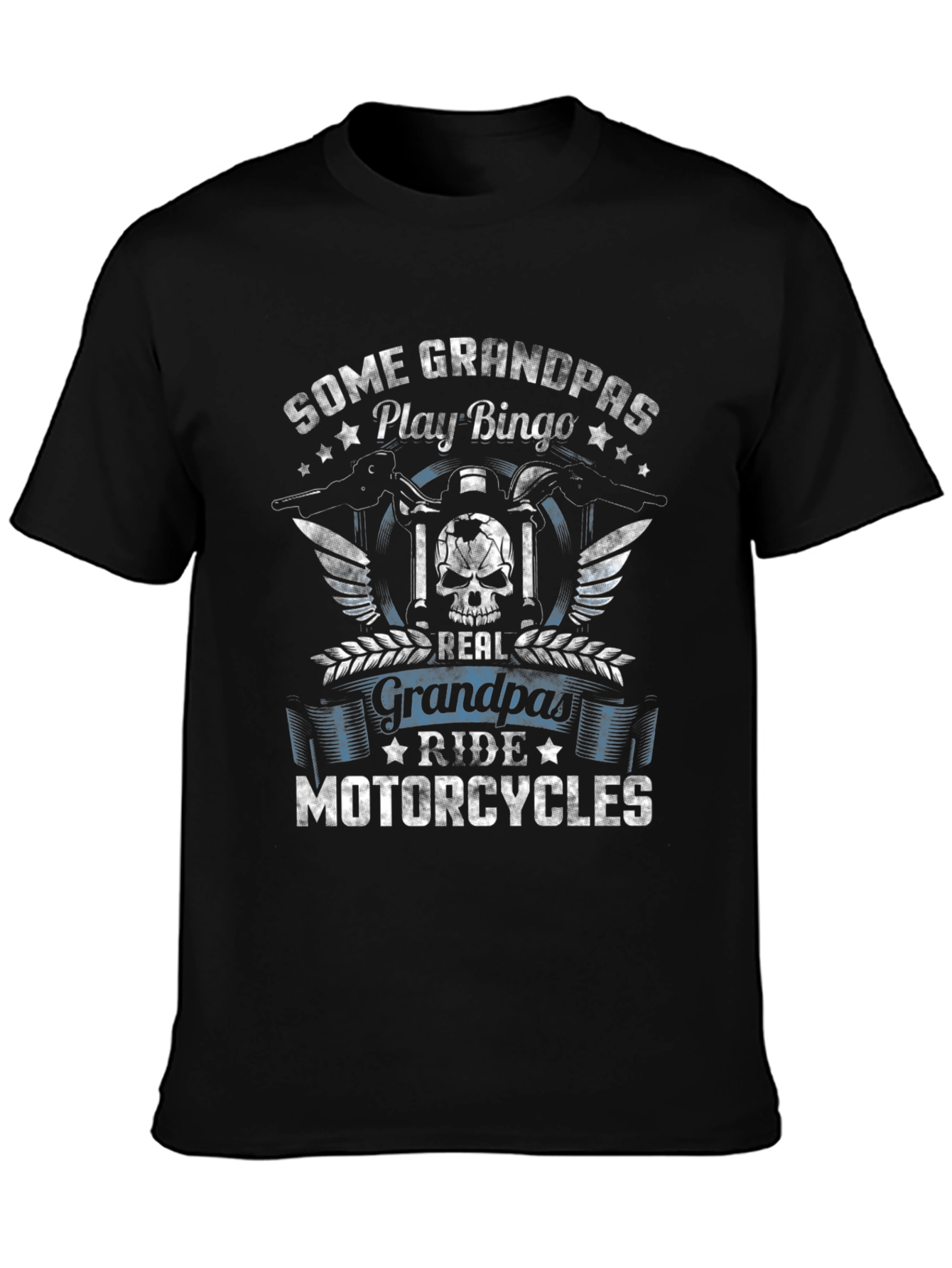 Grandpas Ride Motorcycle T-Shirt