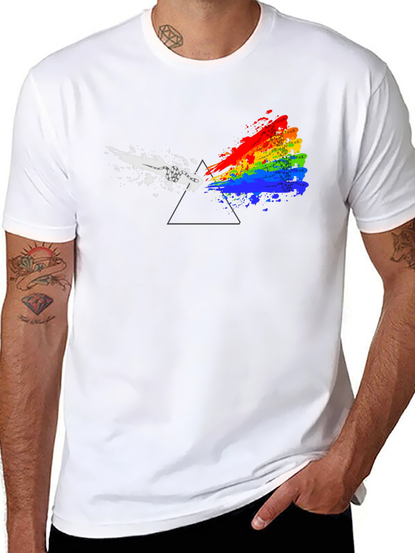 Dark Side Graphic Tee - Classic Album Art