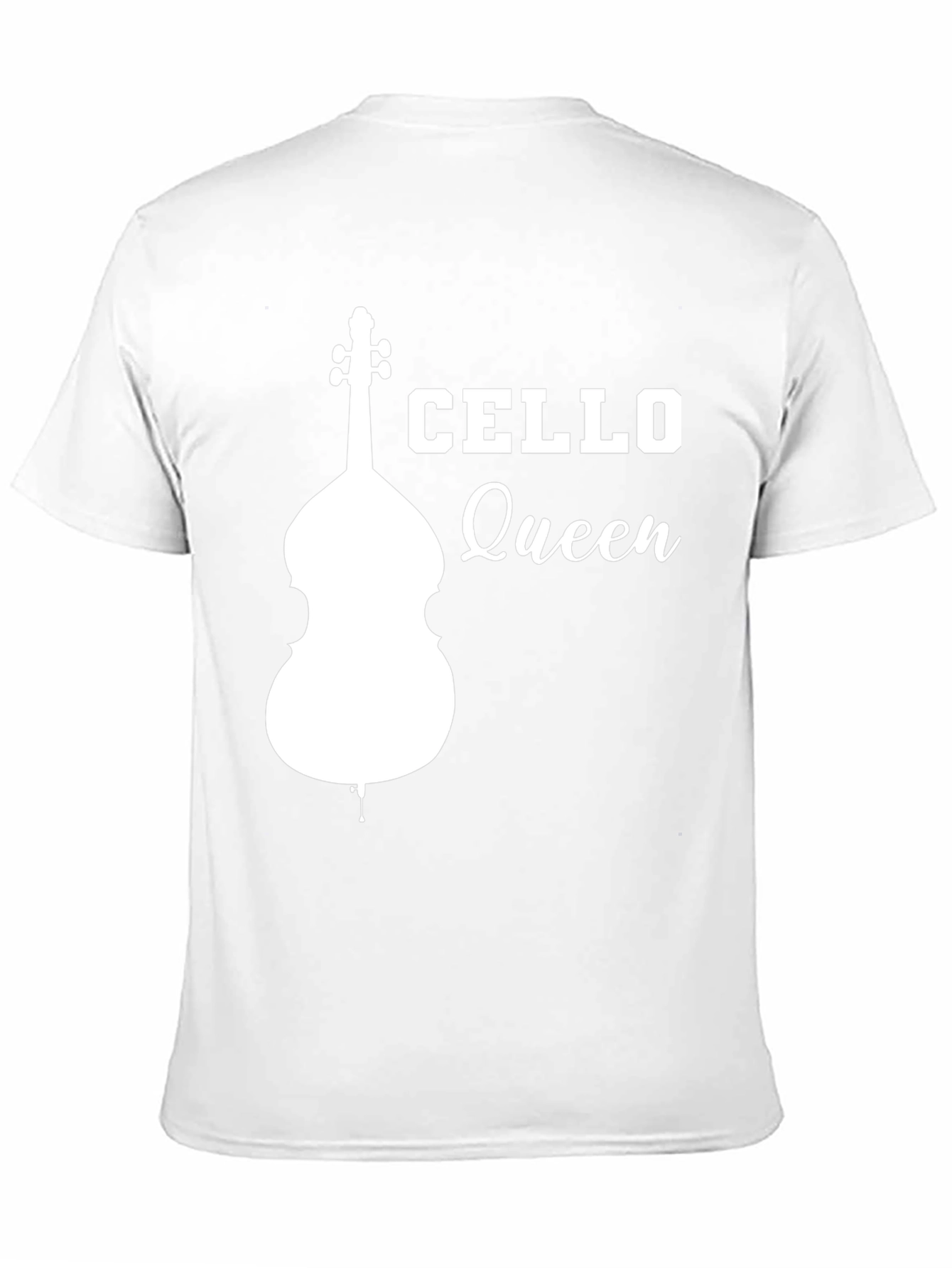 Cello Queen Graphic T-Shirt - Musician Tee