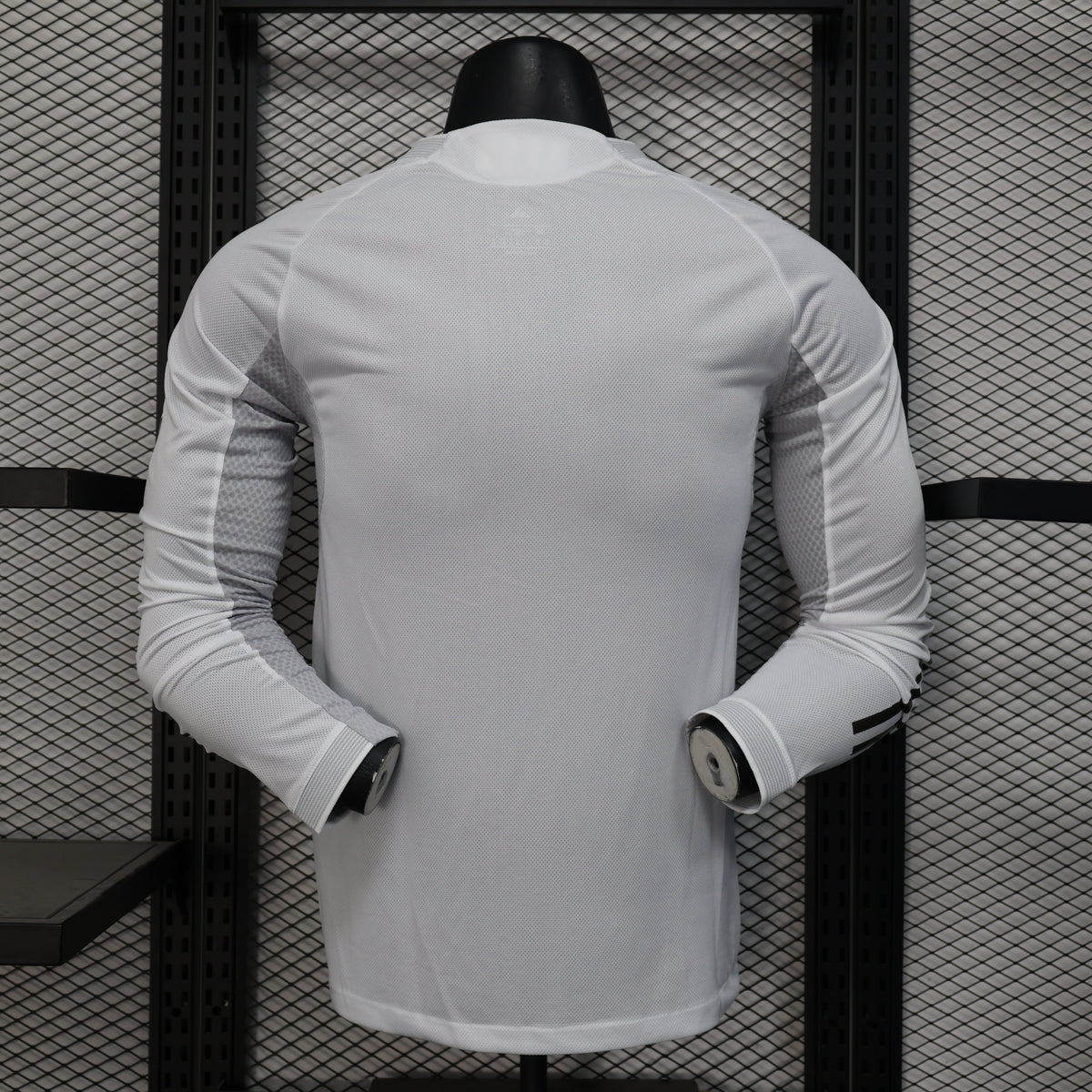 2025-26 Real Madrid Home Long Sleeve Player Version Jersey - Men's