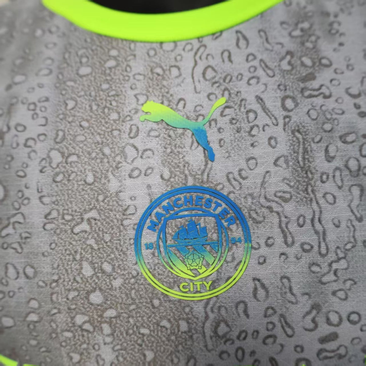 2025-26 Manchester City Grey Player Edition Jersey - Men