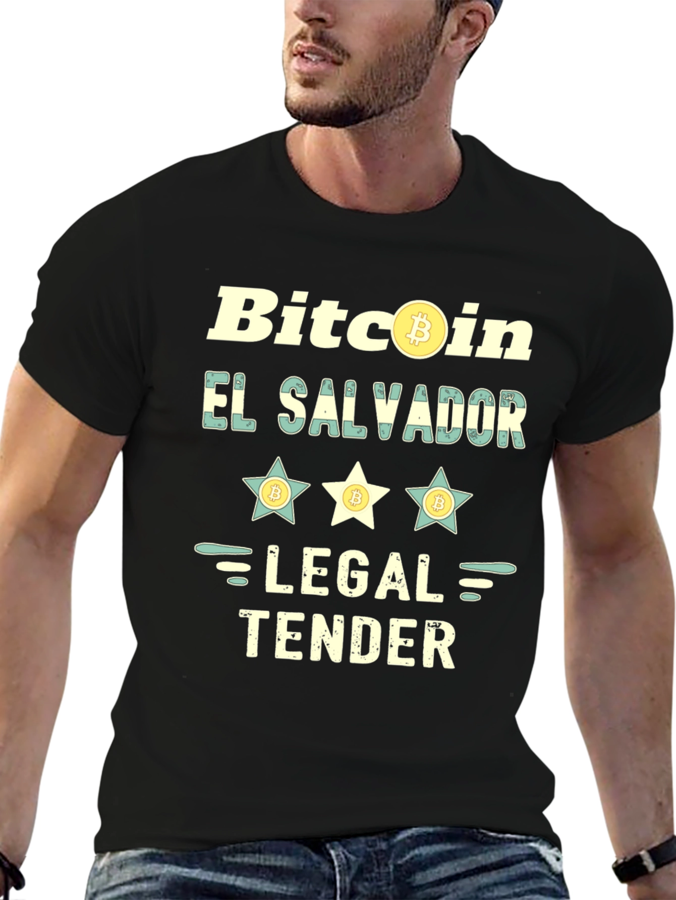 Bitcoin El Salvador Legal Tender T-Shirt