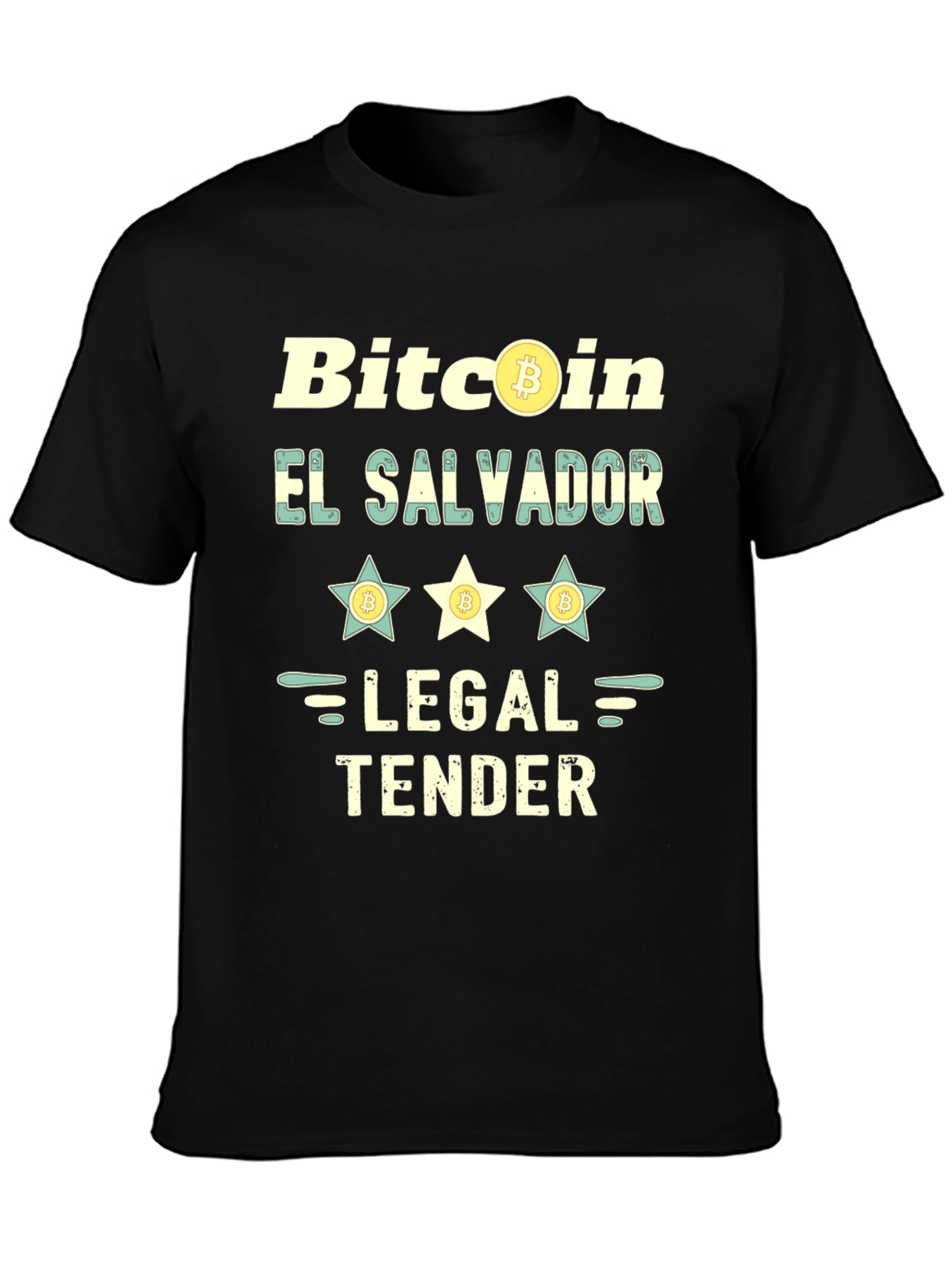 Bitcoin El Salvador Legal Tender T-Shirt