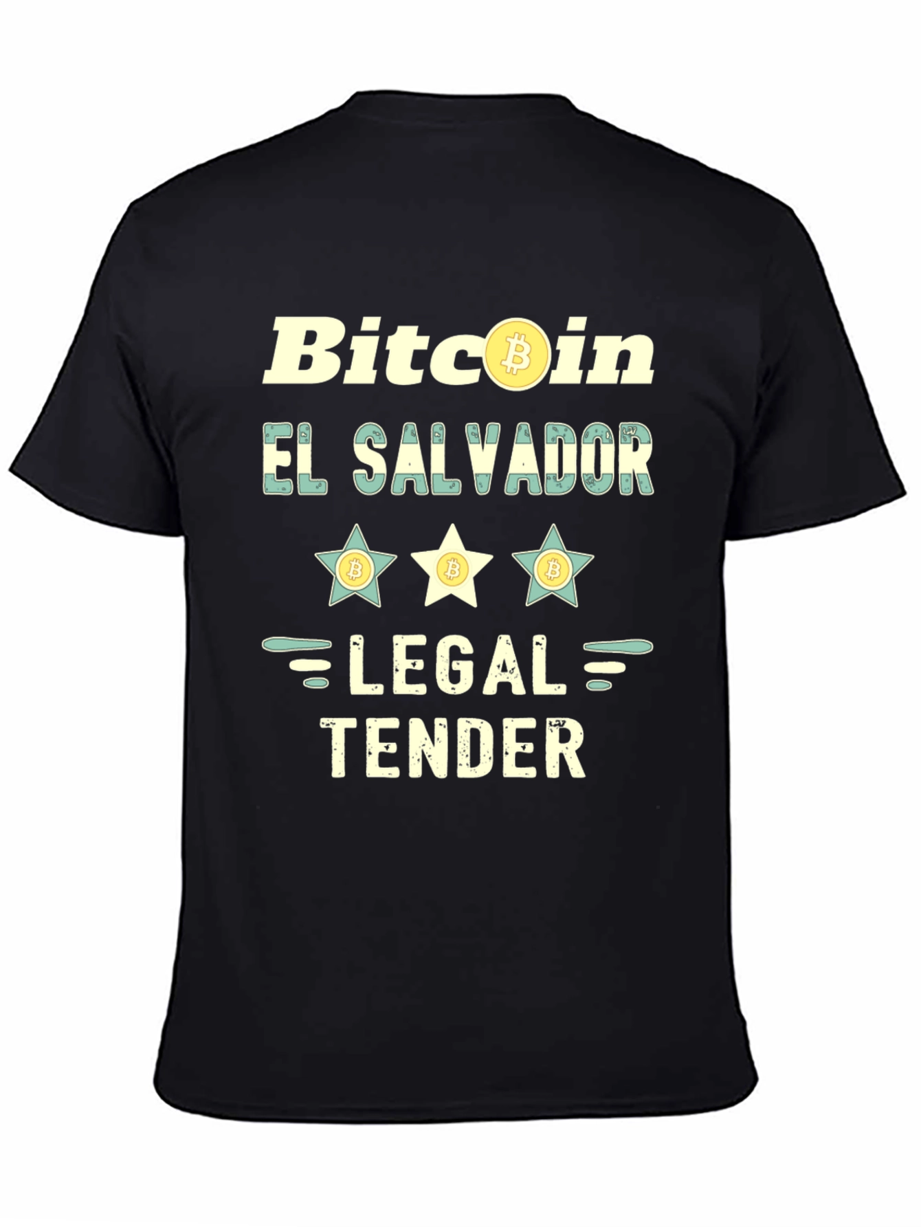 Bitcoin El Salvador Legal Tender T-Shirt