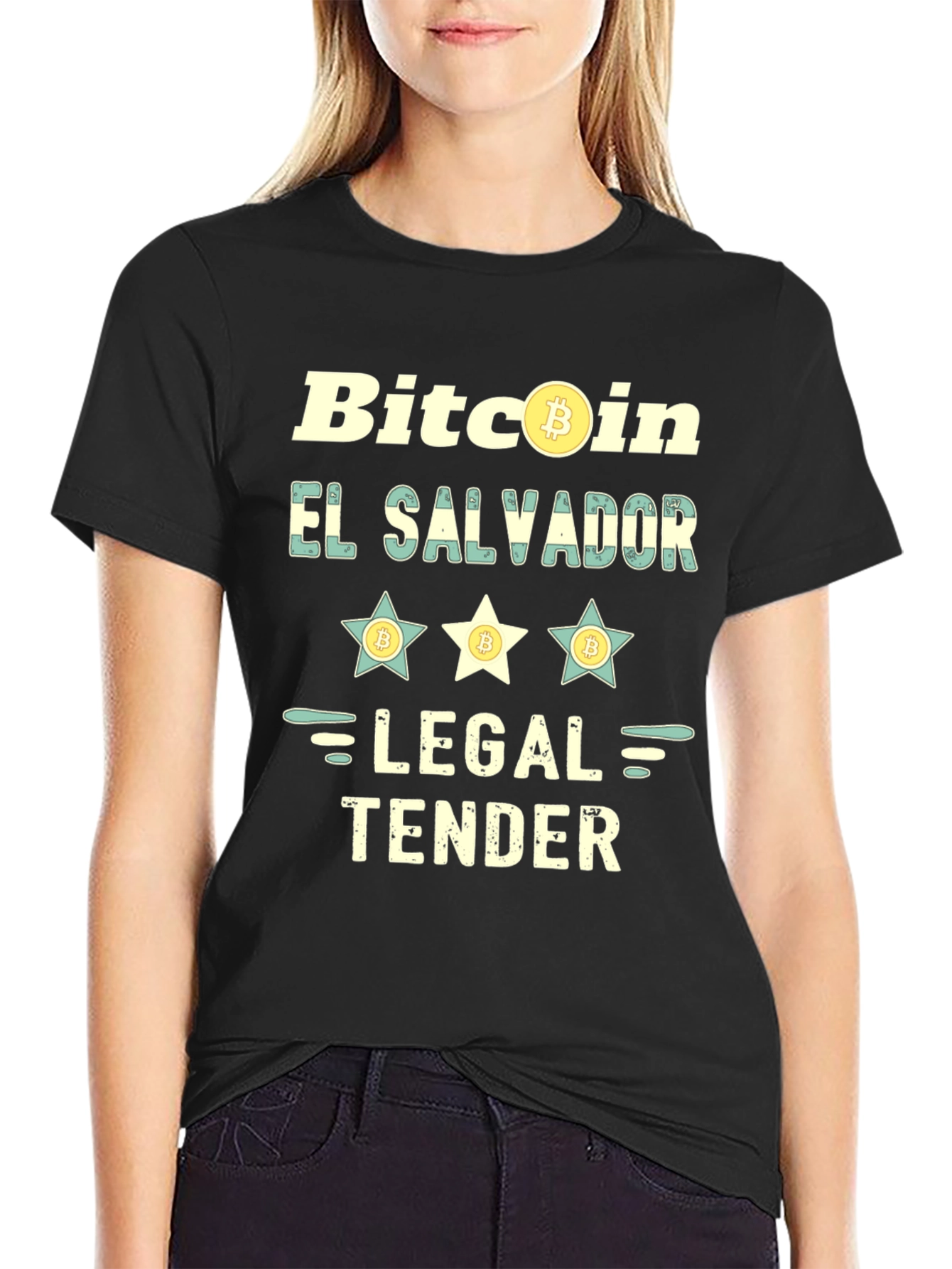 Bitcoin El Salvador Legal Tender T-Shirt