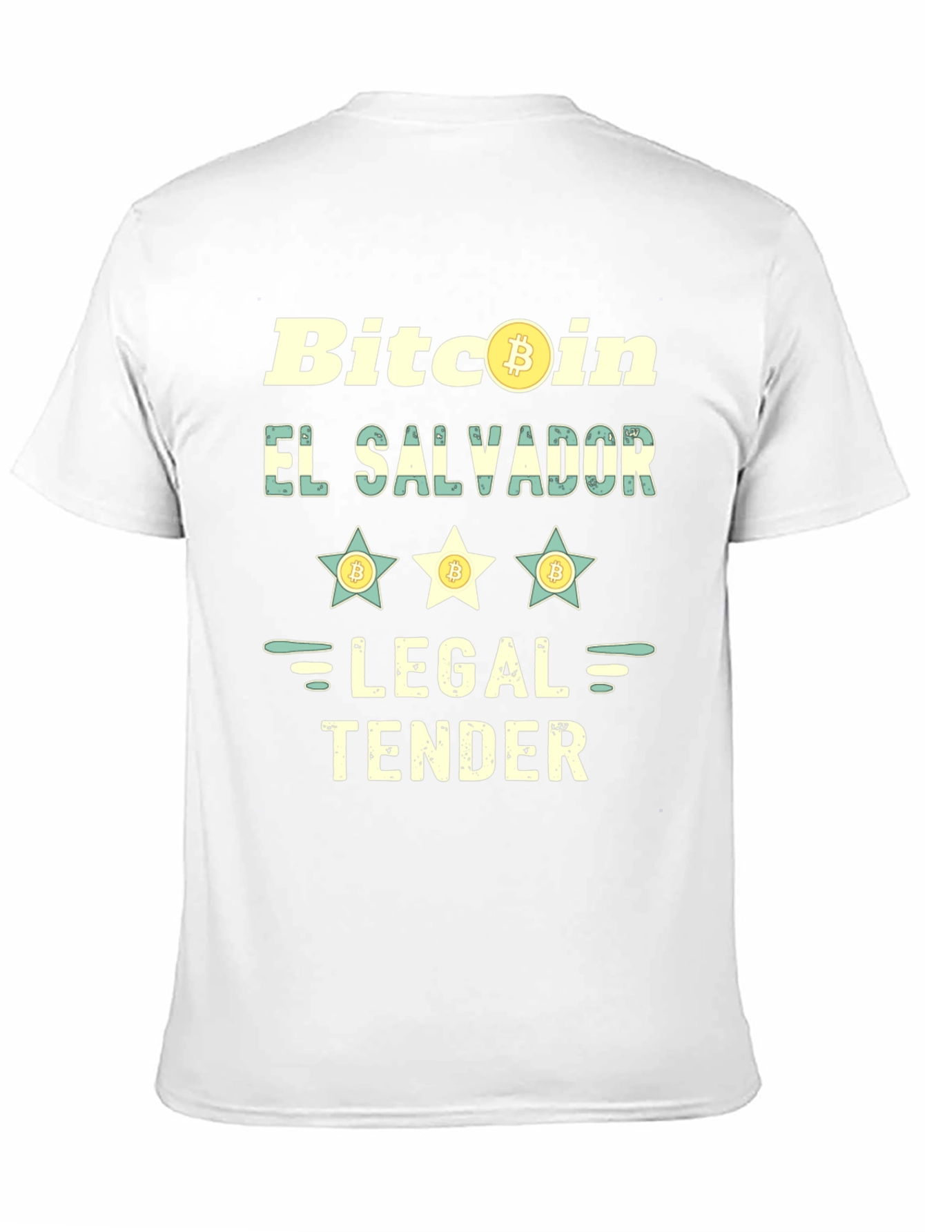 Bitcoin El Salvador Legal Tender T-Shirt