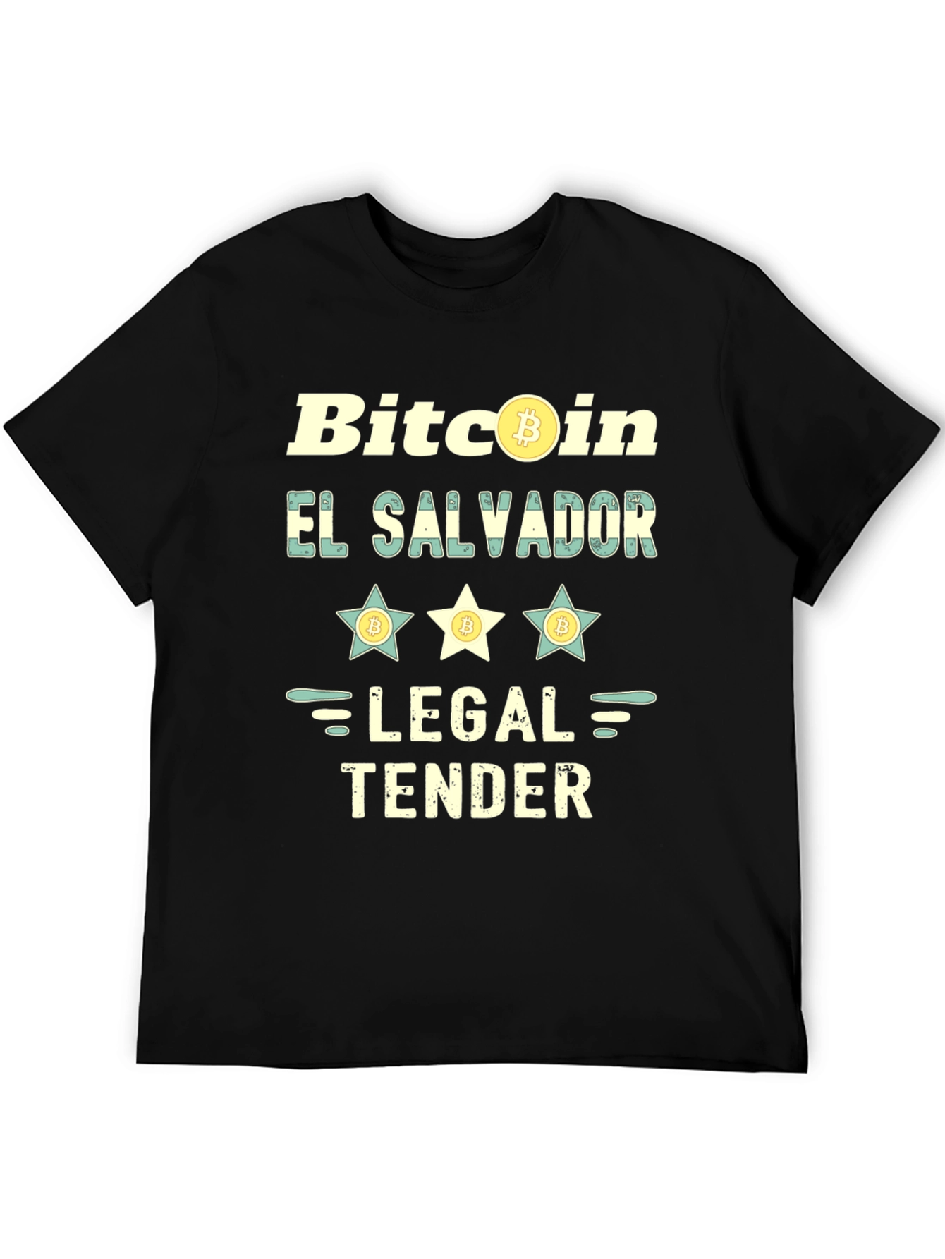 Bitcoin El Salvador Legal Tender T-Shirt