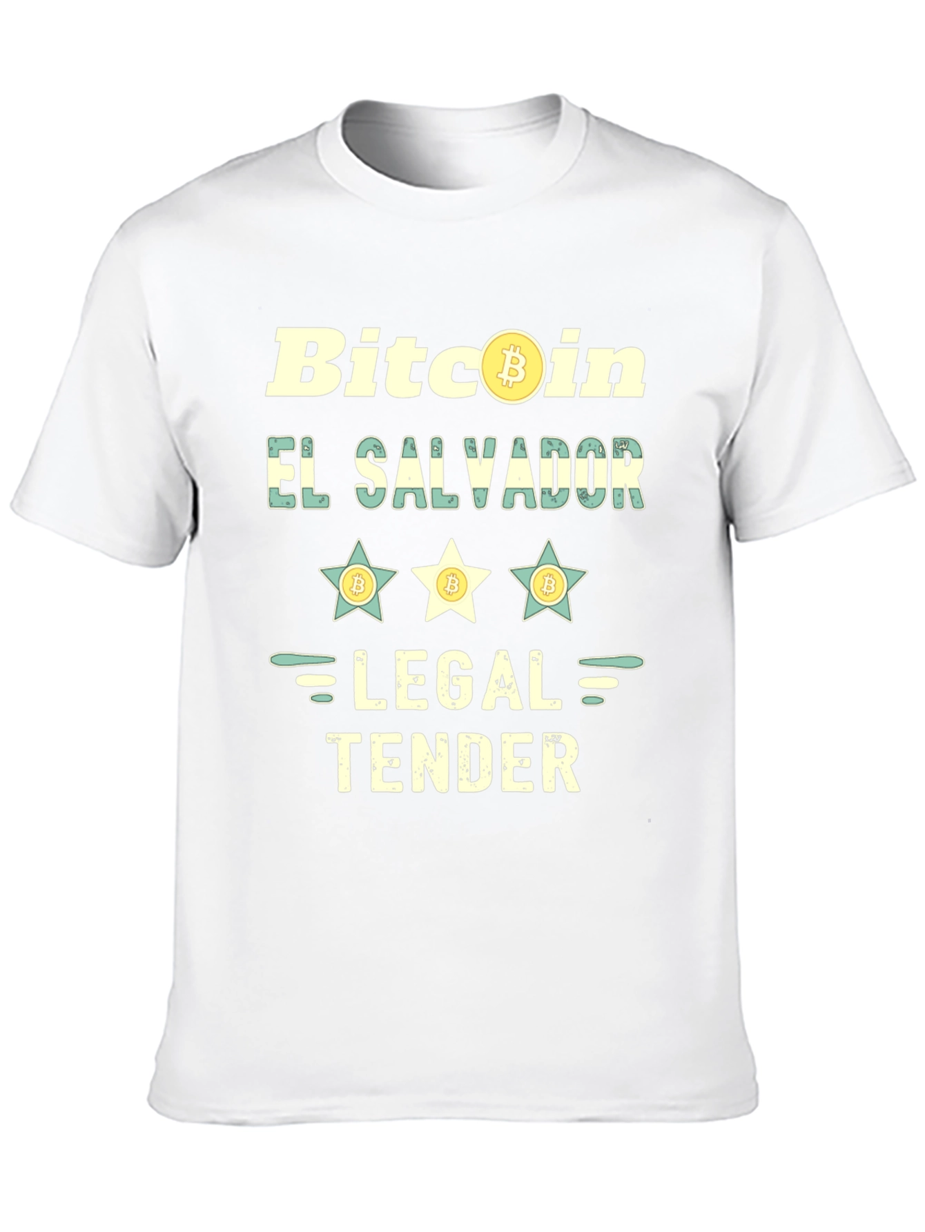 Bitcoin El Salvador Legal Tender T-Shirt