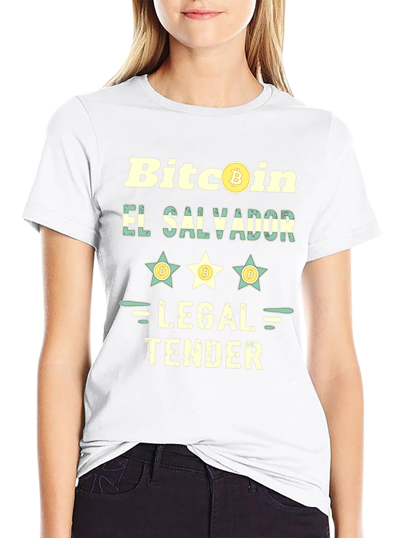 Bitcoin El Salvador Legal Tender T-Shirt