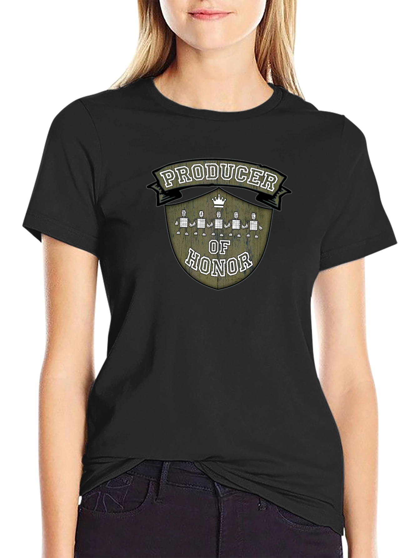 Producer of Honor Graphic Tee - Black