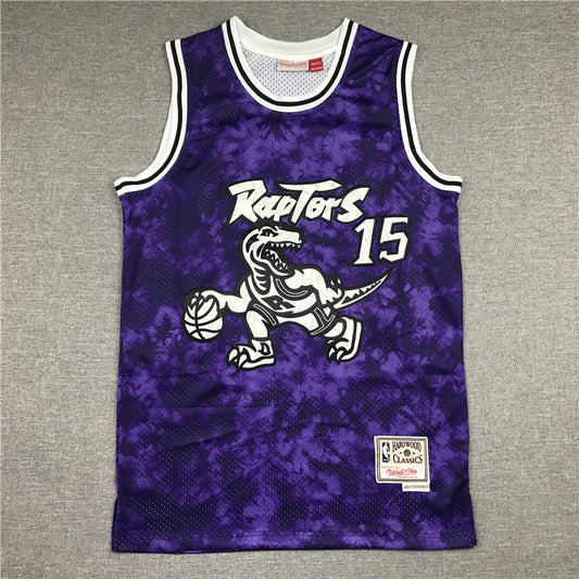 Men's Toronto Raptors Vince Carter Purple Galaxy Swingman Jerseys