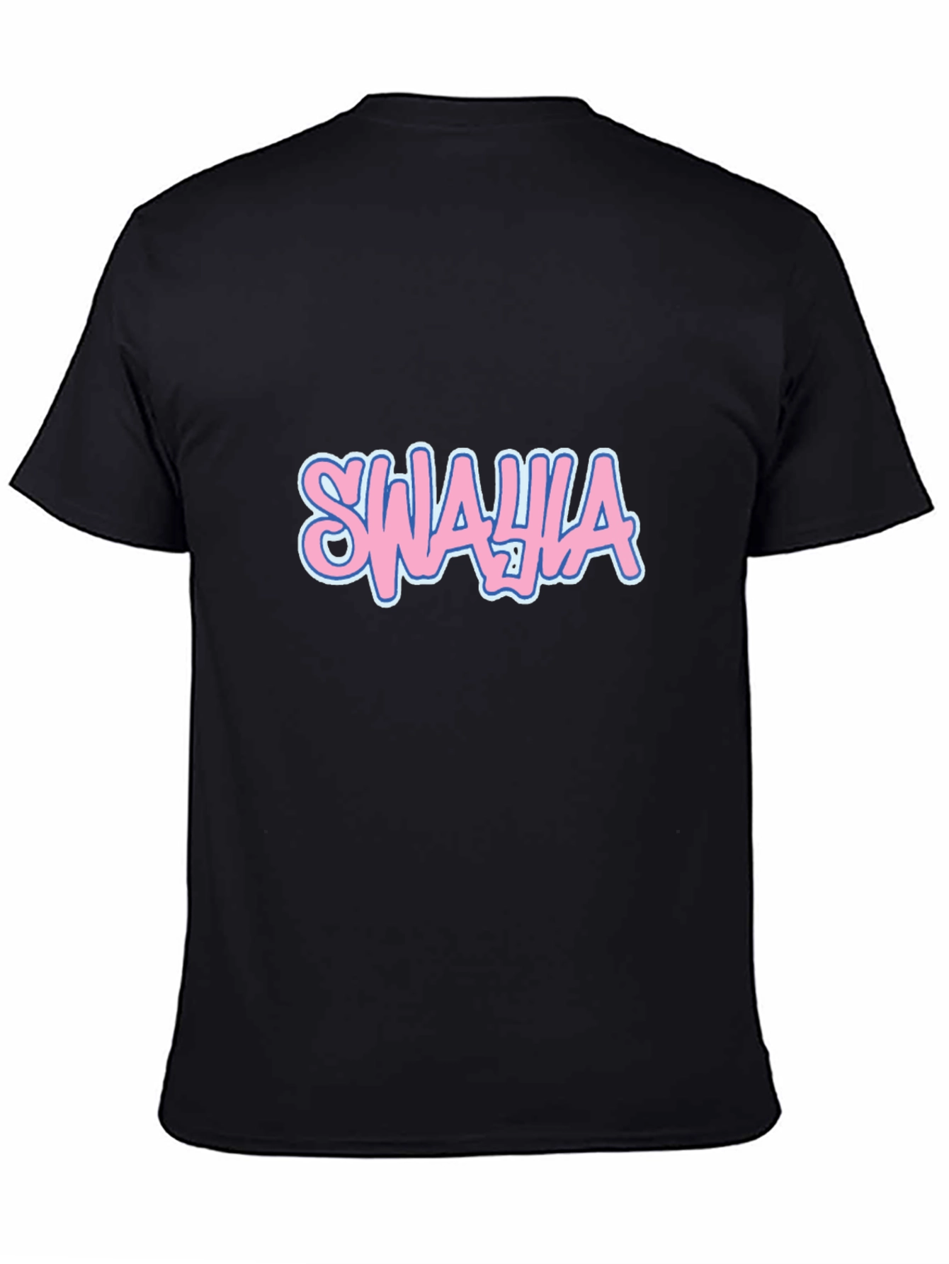 Swahia Graphic Black T-Shirt