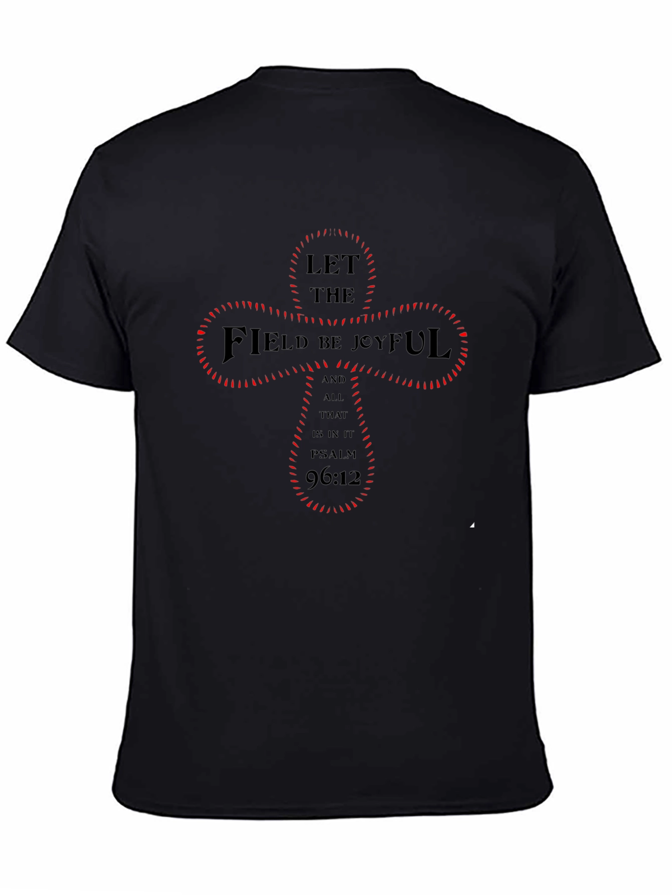 Joyful Field Cross Graphic Tee