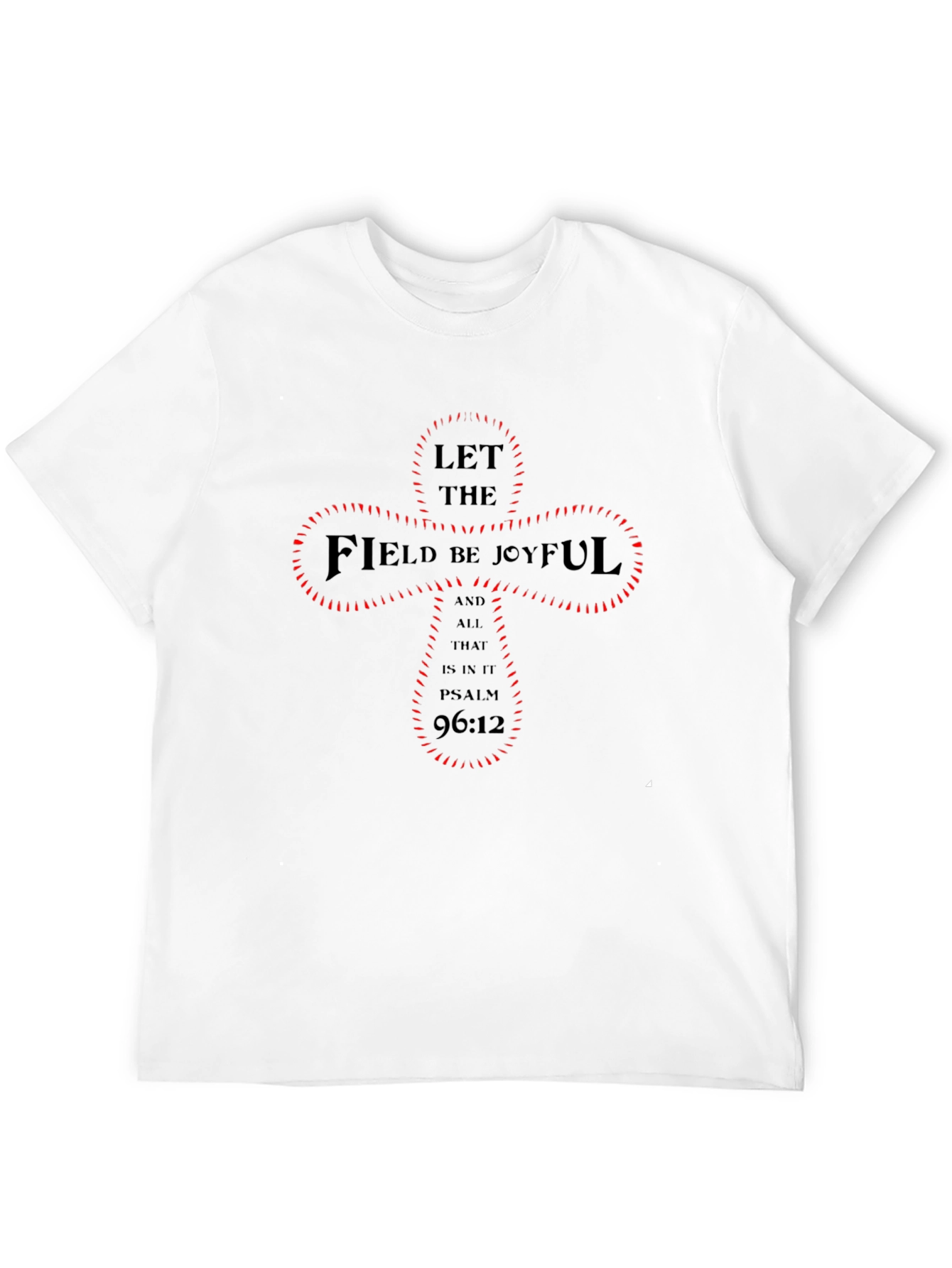 Joyful Field Cross Graphic Tee