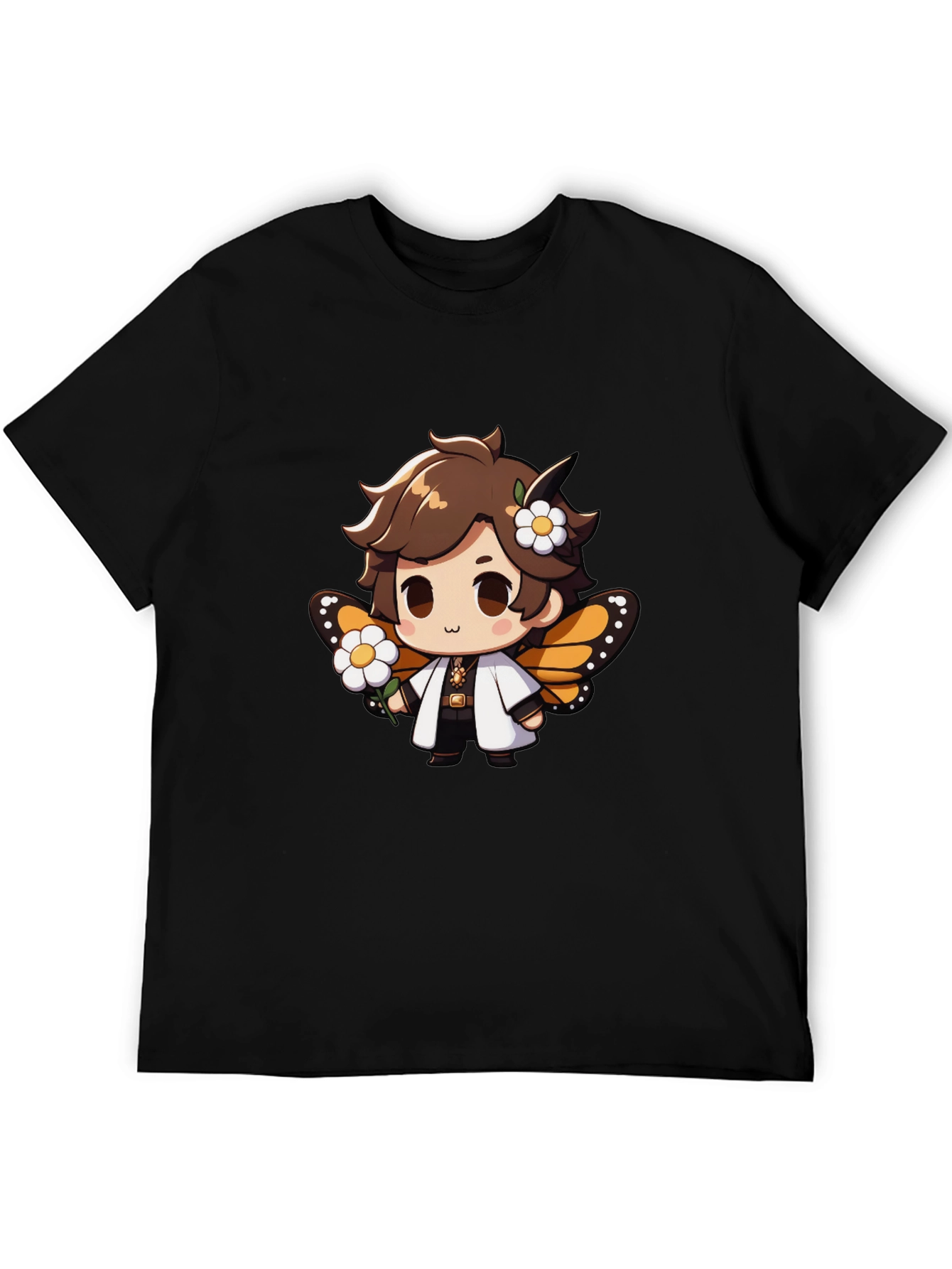 Cute Cartoon Character Graphic T-Shirt