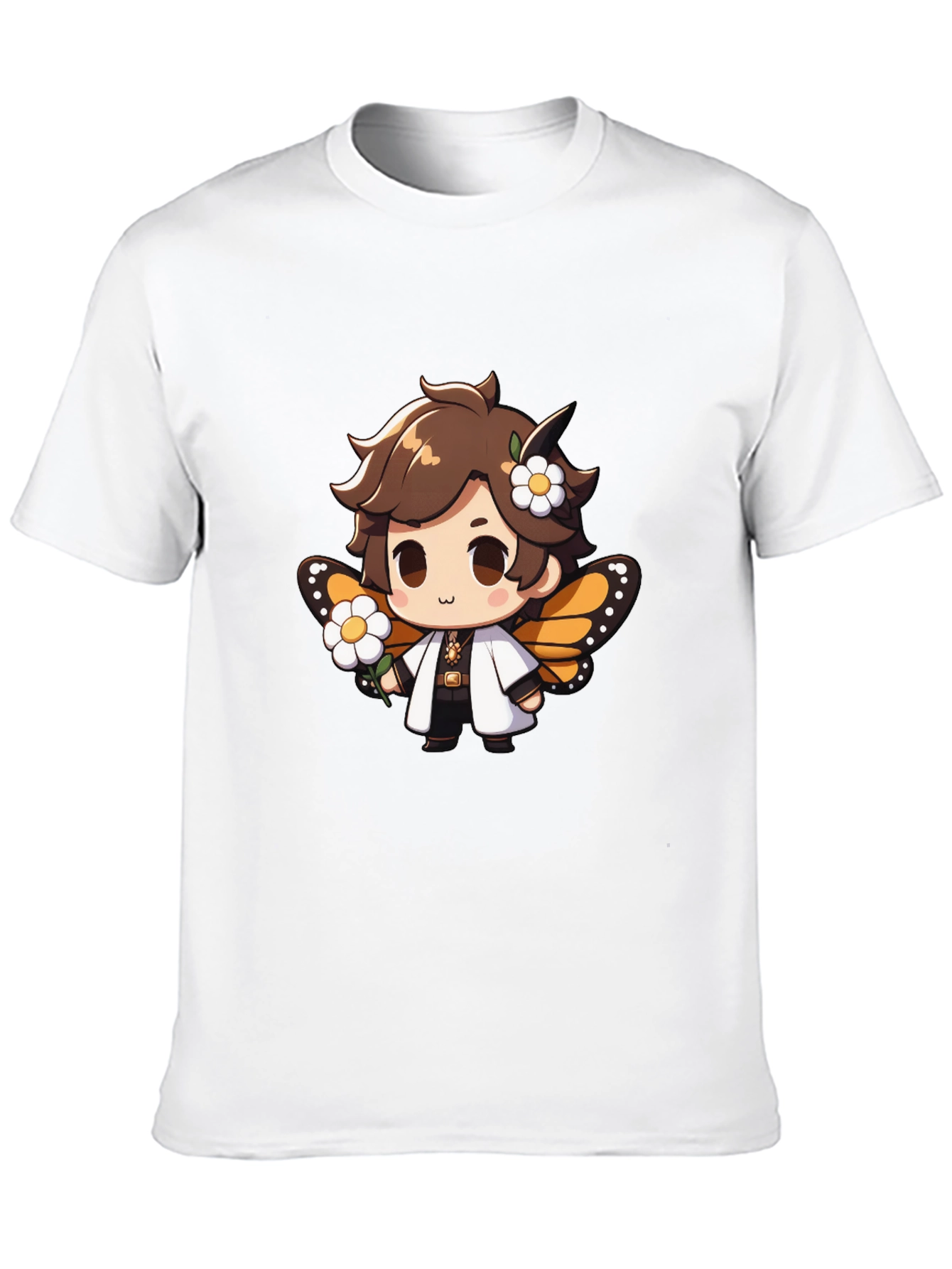 Cute Cartoon Character Graphic T-Shirt