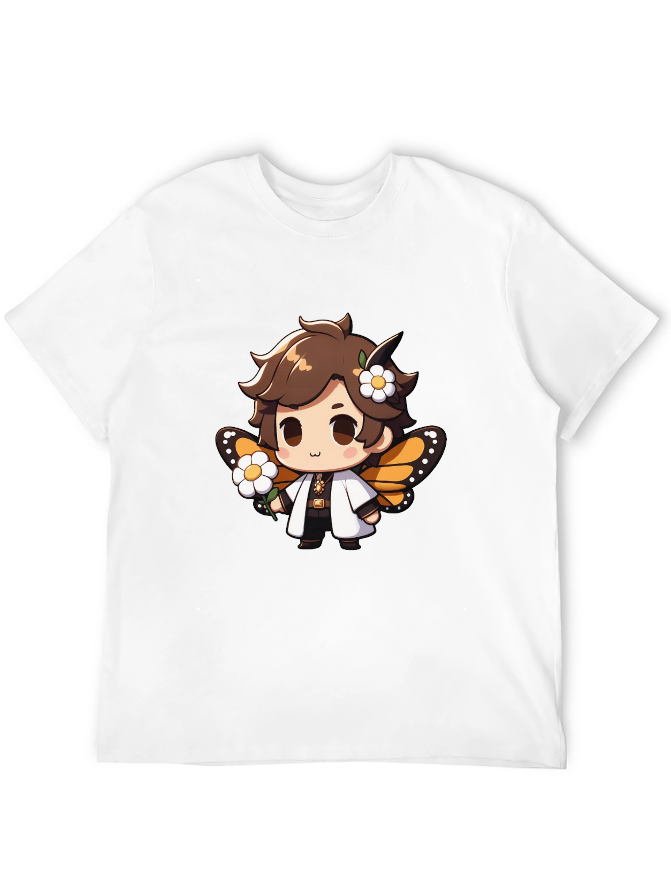 Cute Cartoon Character Graphic T-Shirt