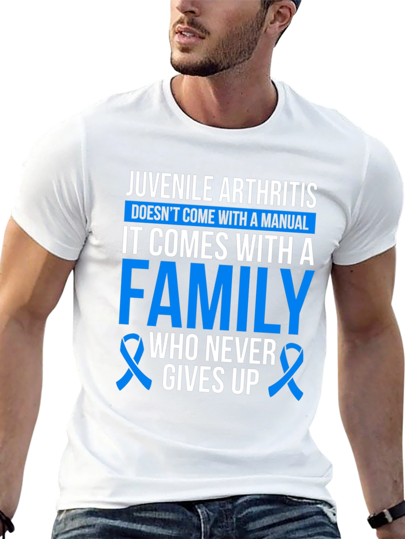 Juvenile Arthritis Awareness T-Shirt - Family Support