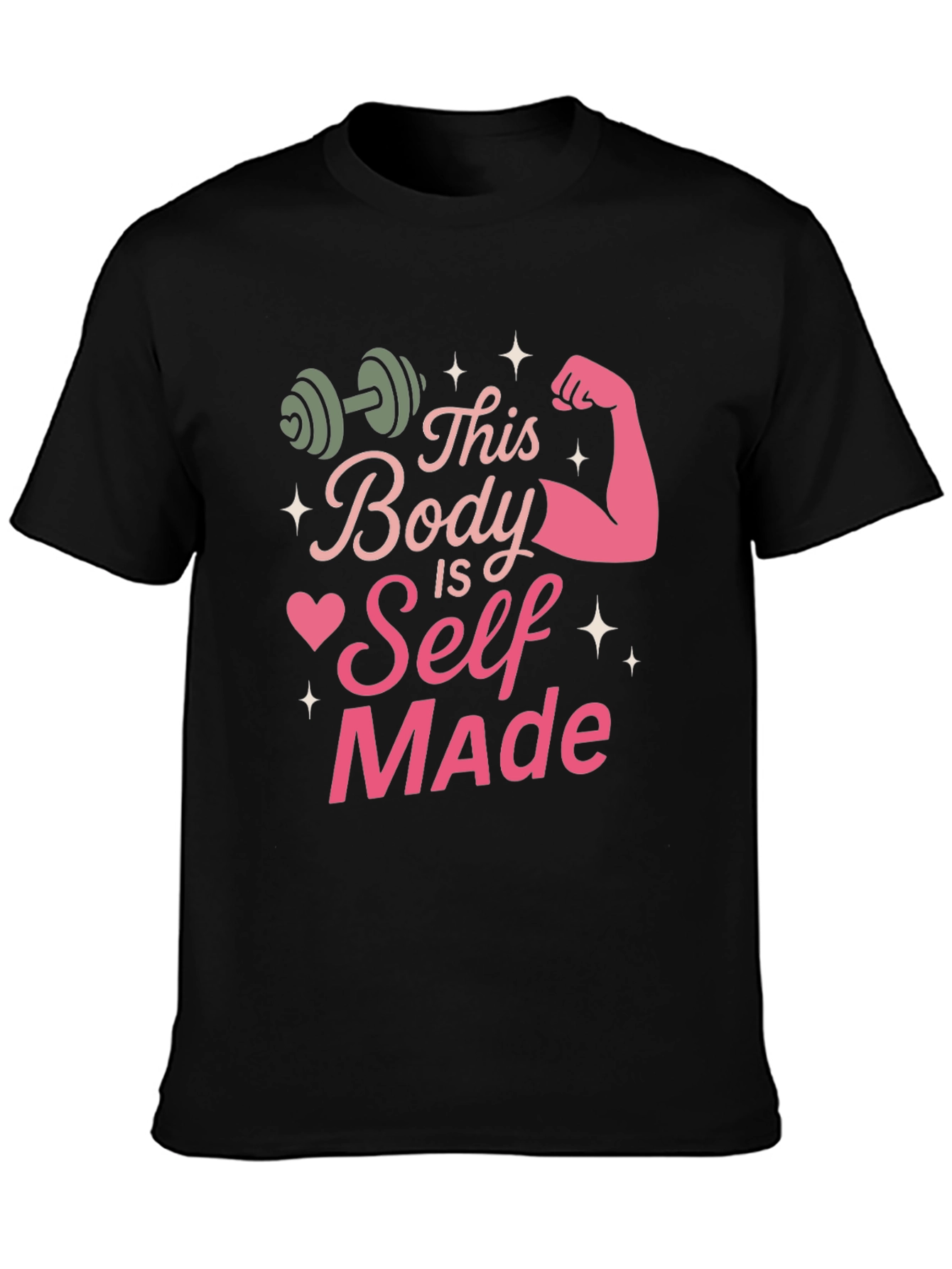 Self Made Bodybuilding T-Shirt