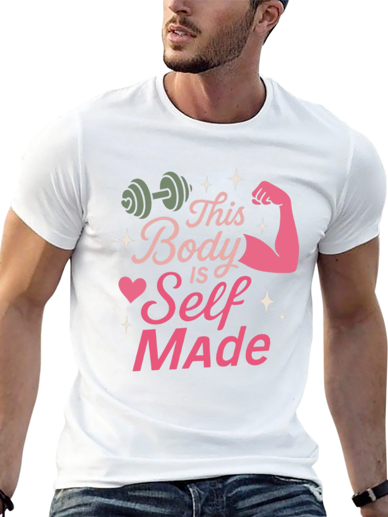 Self Made Bodybuilding T-Shirt