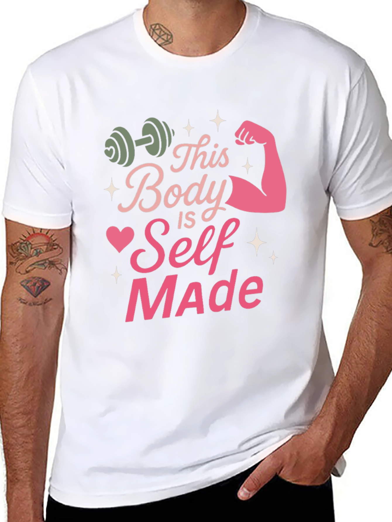 Self Made Bodybuilding T-Shirt