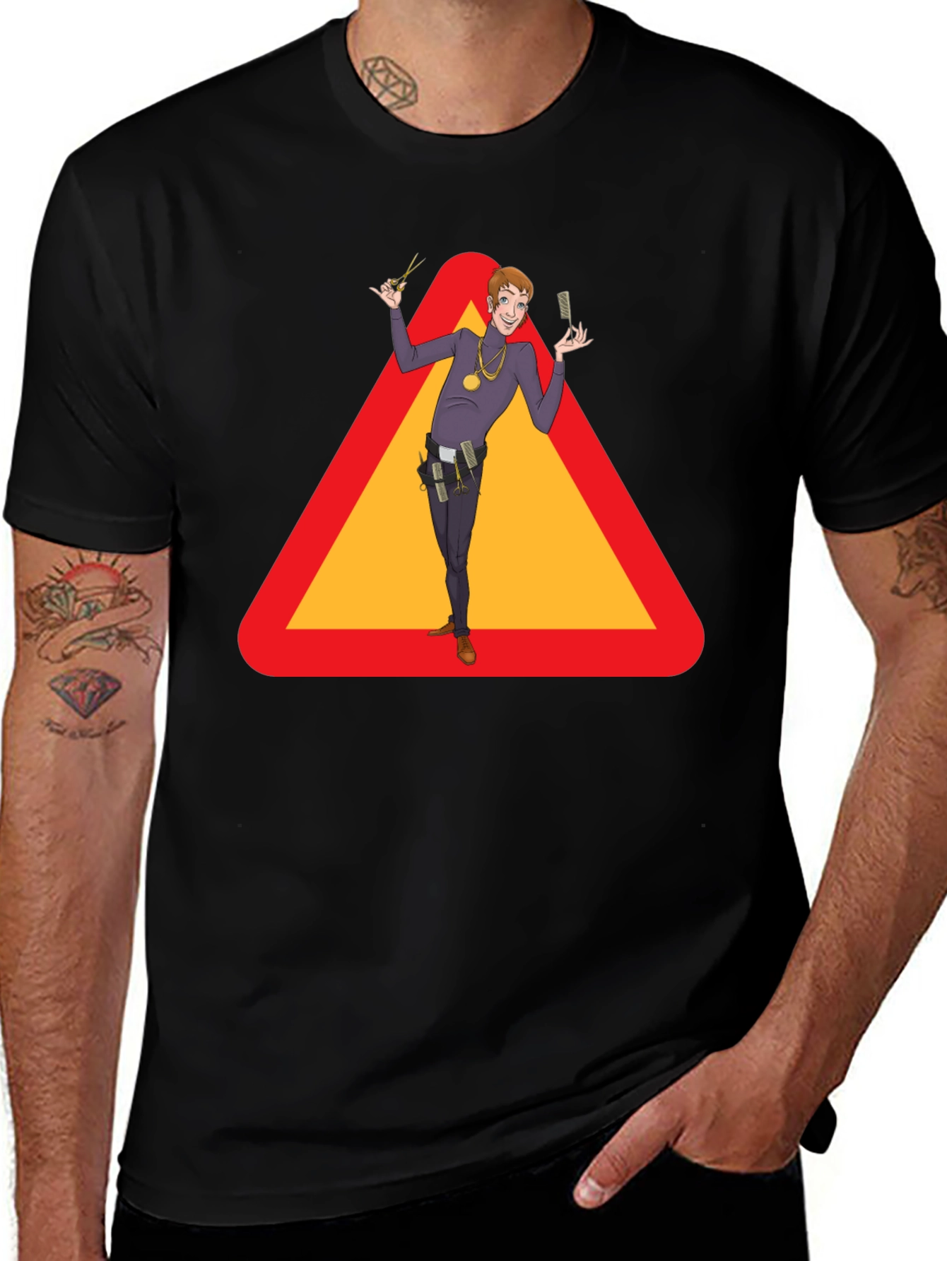 Barber Warning T-Shirt