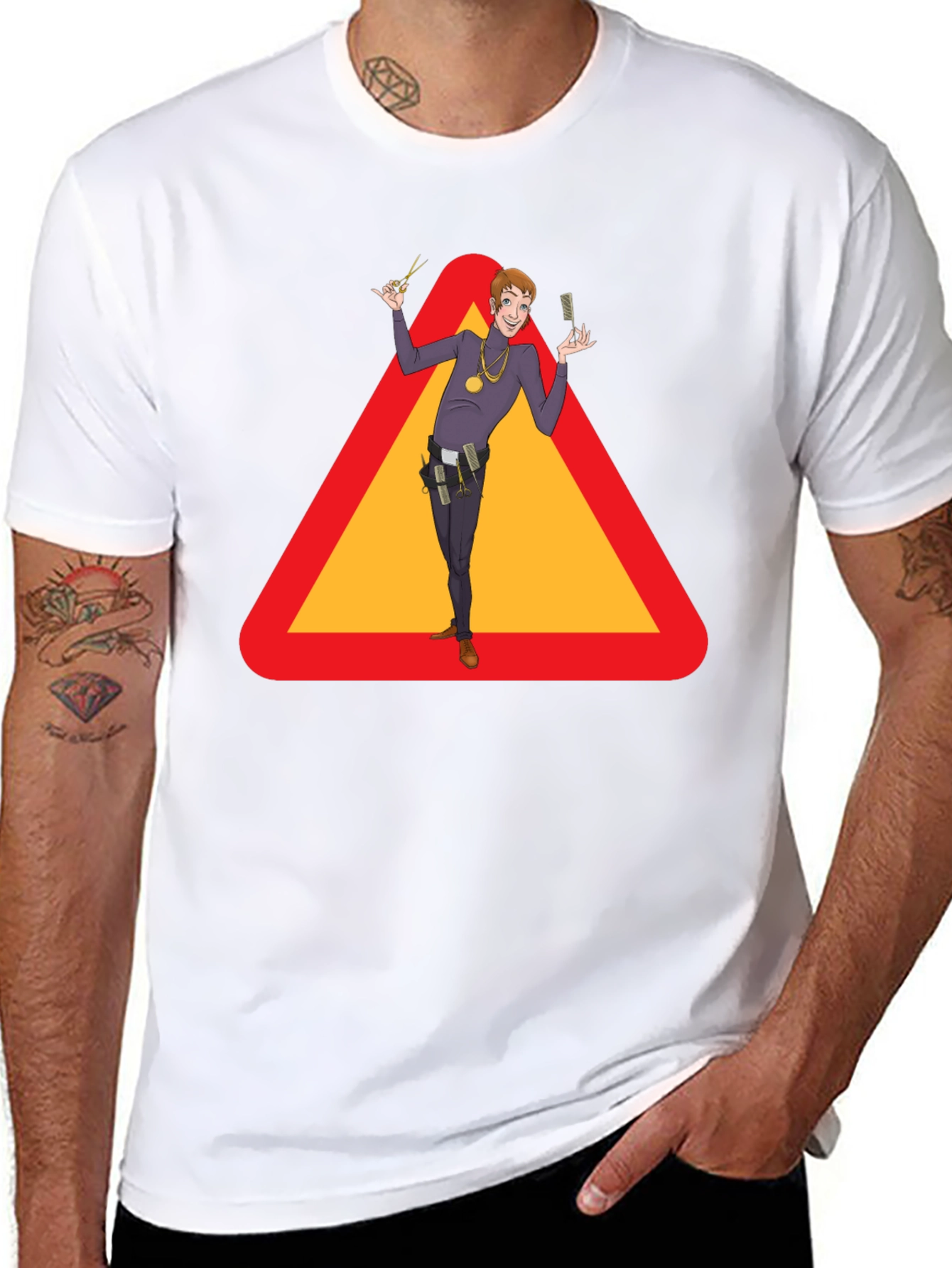 Barber Warning T-Shirt