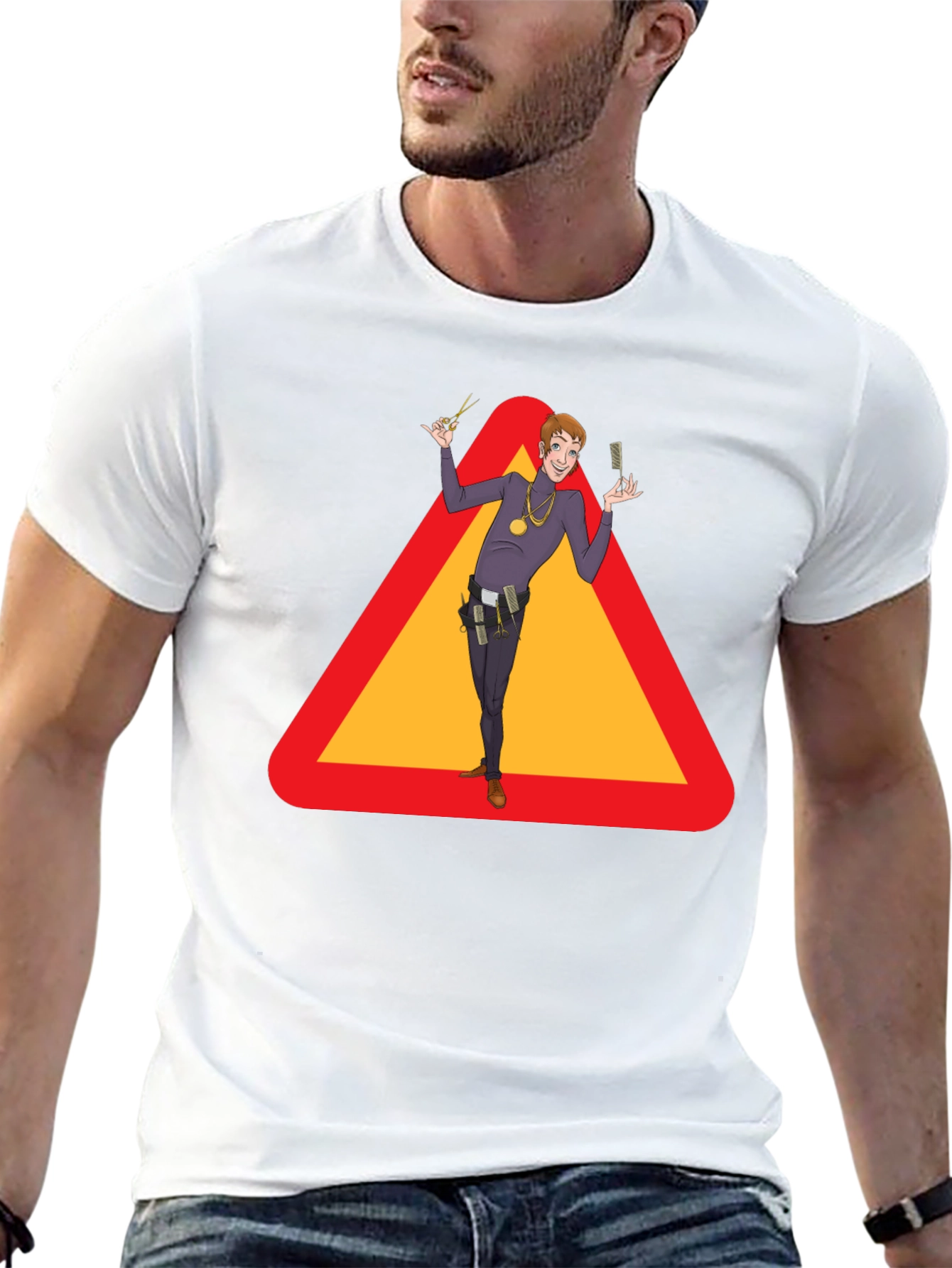 Barber Warning T-Shirt