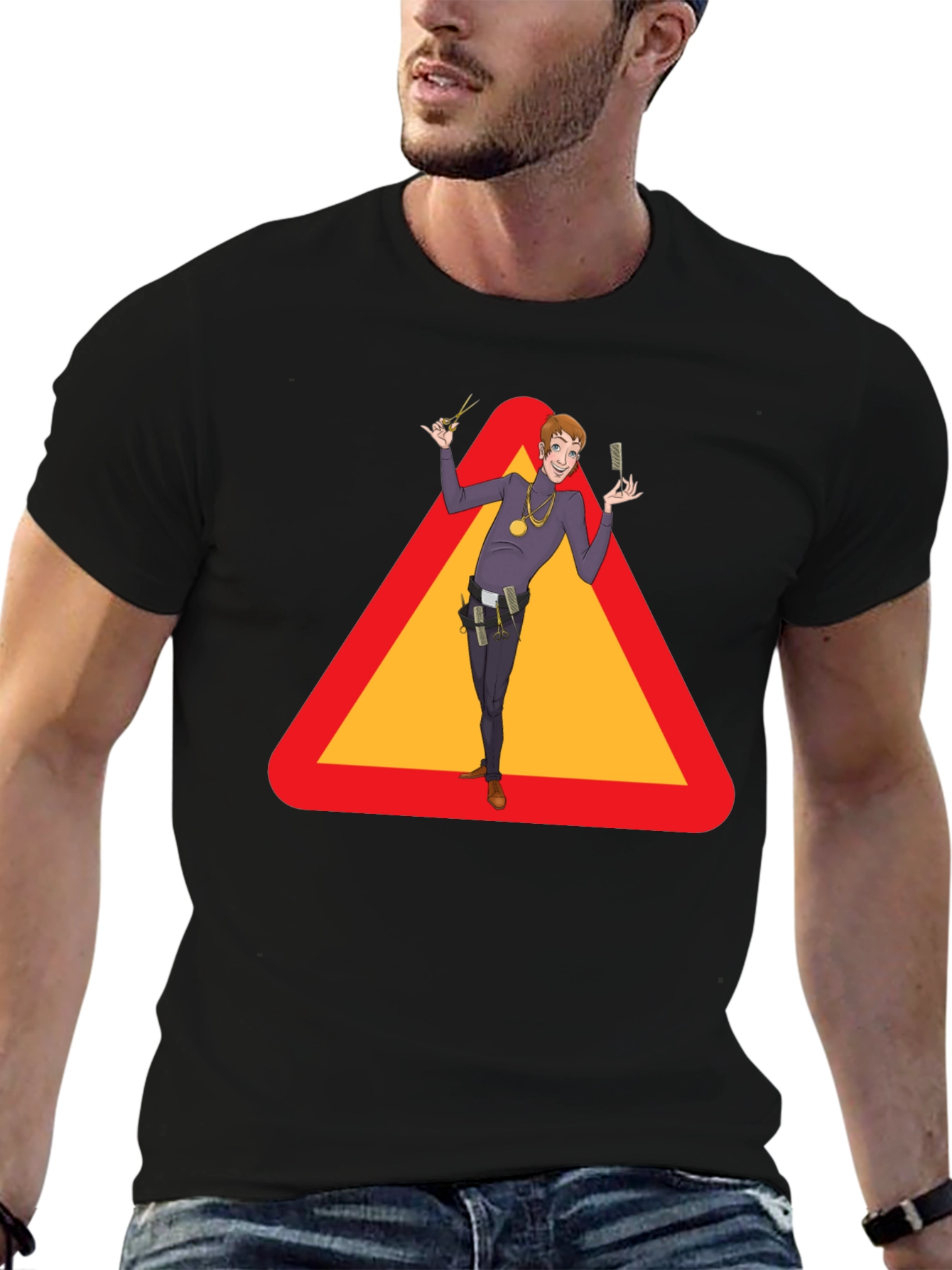 Barber Warning T-Shirt