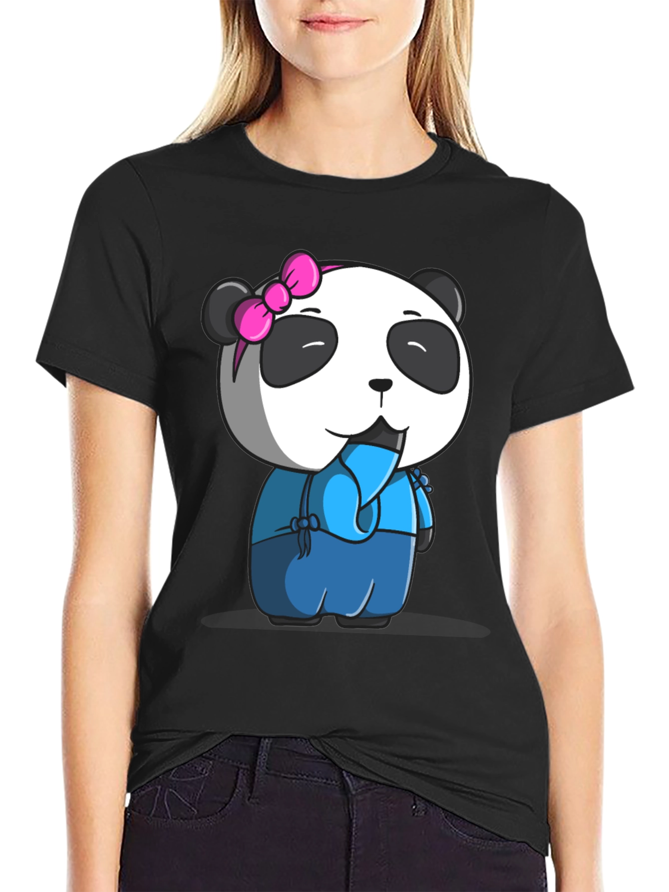 Cute Panda Bear T-Shirt