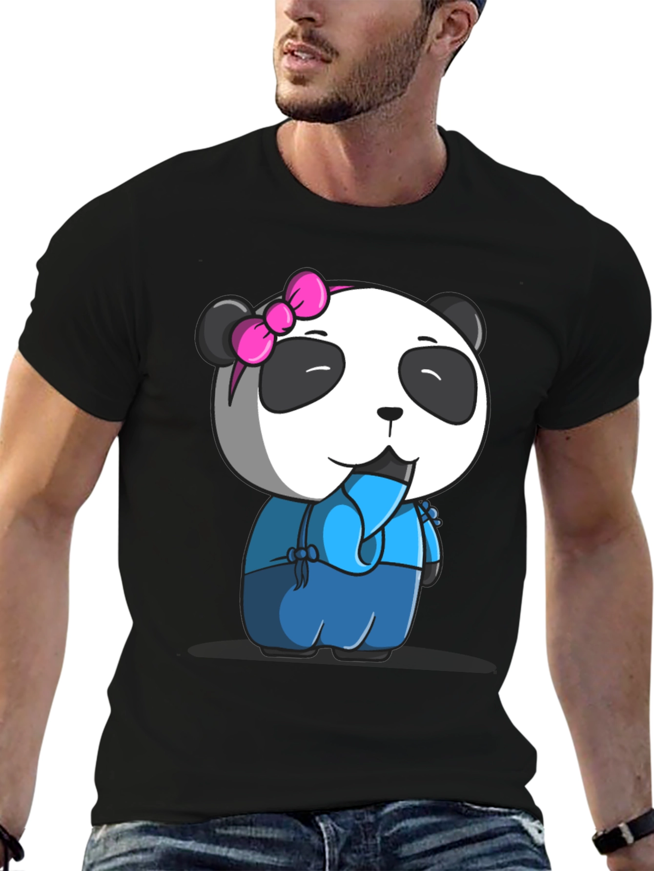Cute Panda Bear T-Shirt