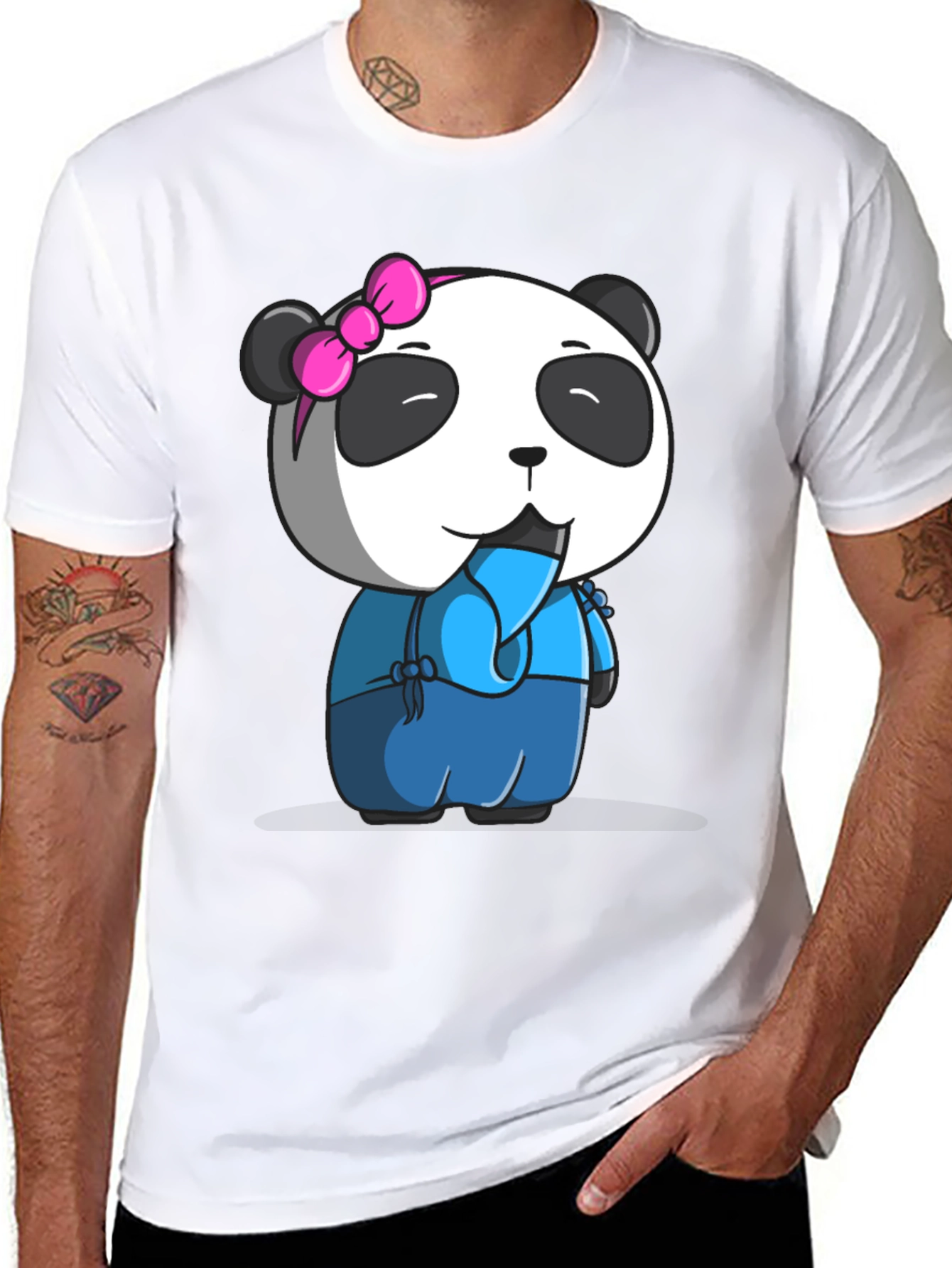 Cute Panda Bear T-Shirt