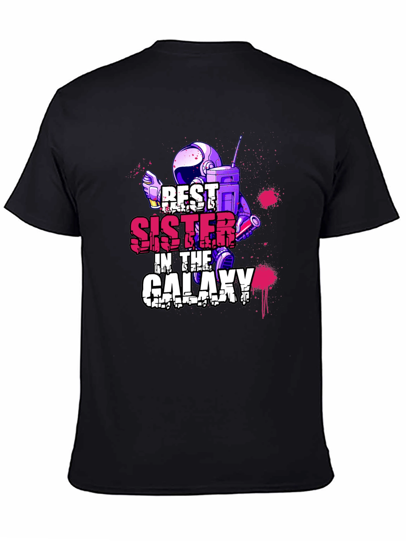Best Sister in the Galaxy Graphic T-Shirt