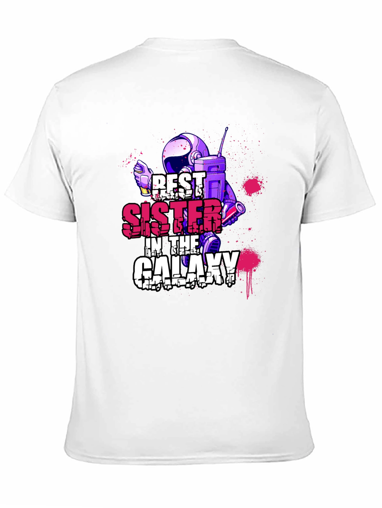 Best Sister in the Galaxy Graphic T-Shirt