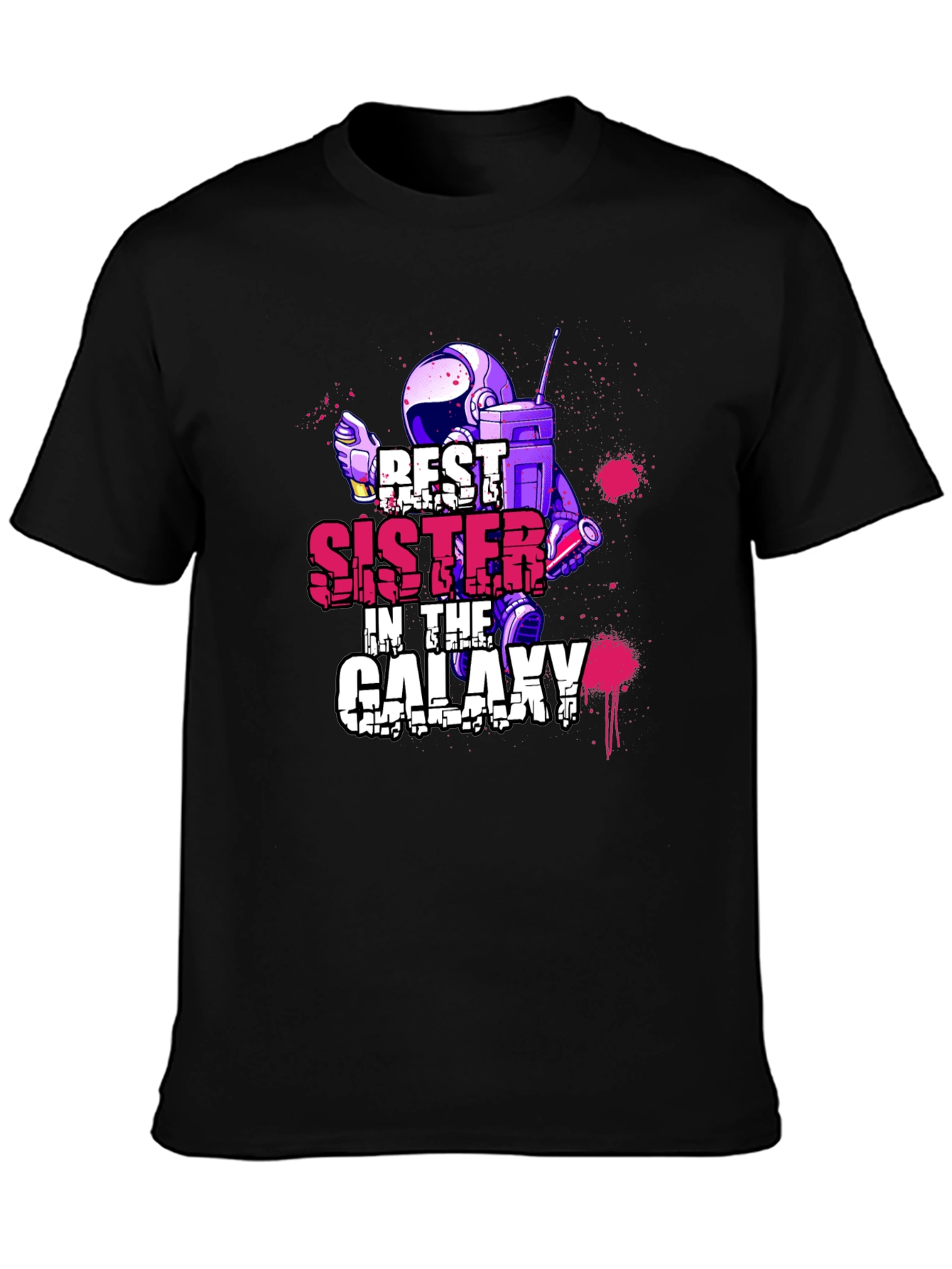 Best Sister in the Galaxy Graphic T-Shirt