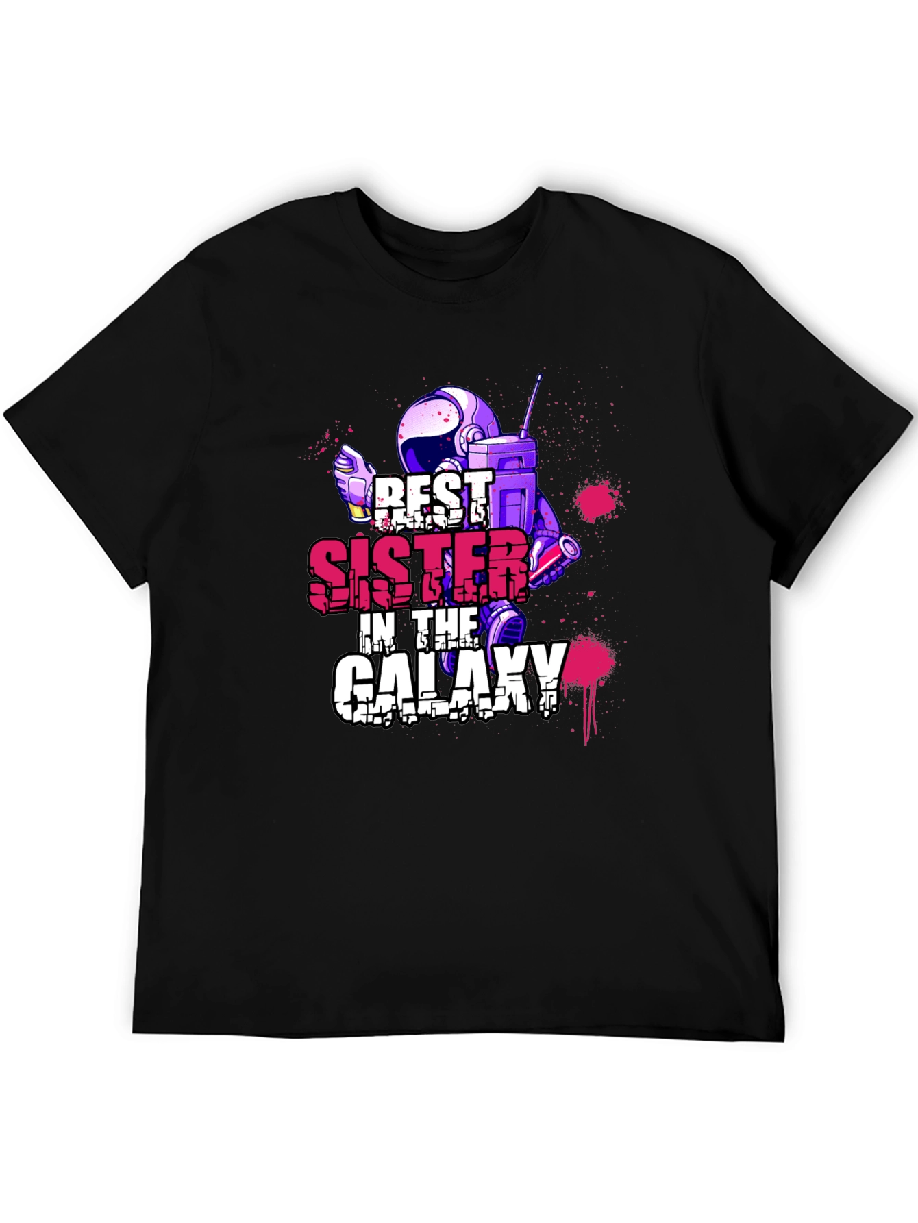 Best Sister in the Galaxy Graphic T-Shirt
