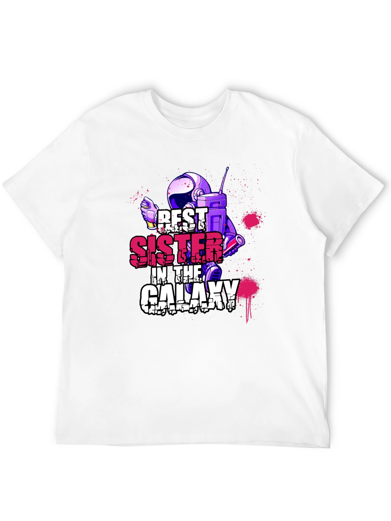 Best Sister in the Galaxy Graphic T-Shirt